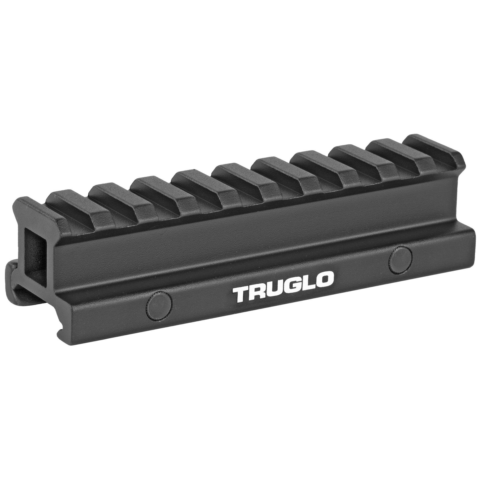 TRUGLO RISER Mount Picatinny 3/4 inch Riser for AR-15 Flattop, Black