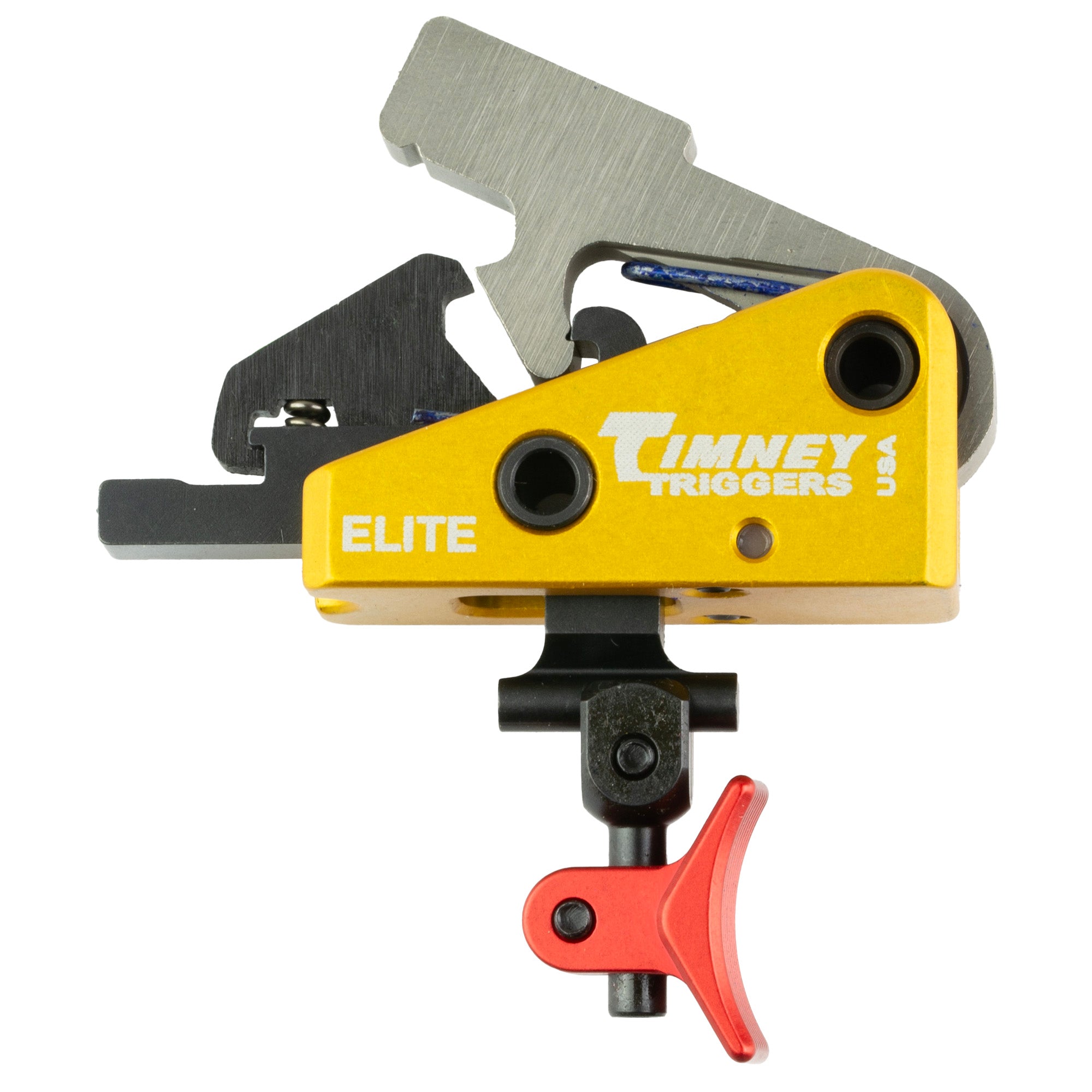 Timney Triggers AR Calvin Elite 1.5 lb Red Trigger with Adjustable Features