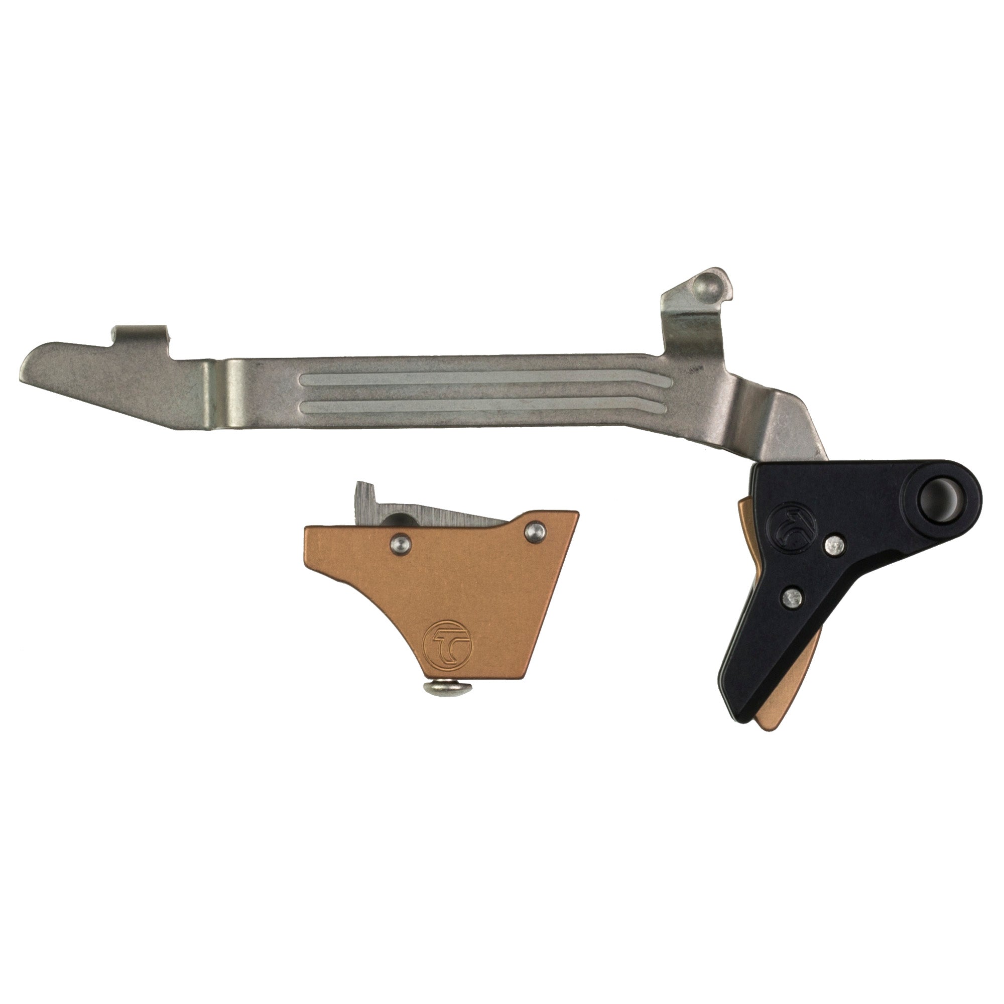 Timney Triggers Alpha Competition Glock Trigger - Bronze, Part Number ALPHA GLOCK 3-4-LARGE-BRONZE