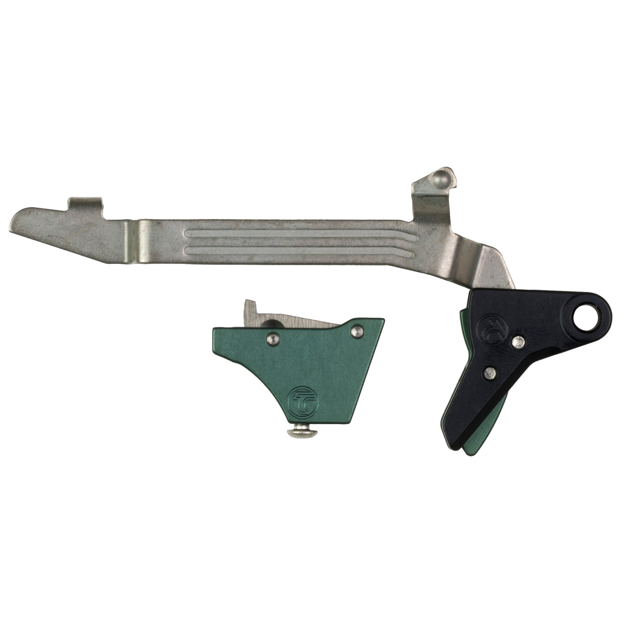 Timney Triggers Alpha Competition Trigger for Glock G3-4 Large - Green