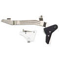 Timney Triggers Alpha Competition Trigger for Glock Gen 3-4 – Silver, 3 lb Pull Weight