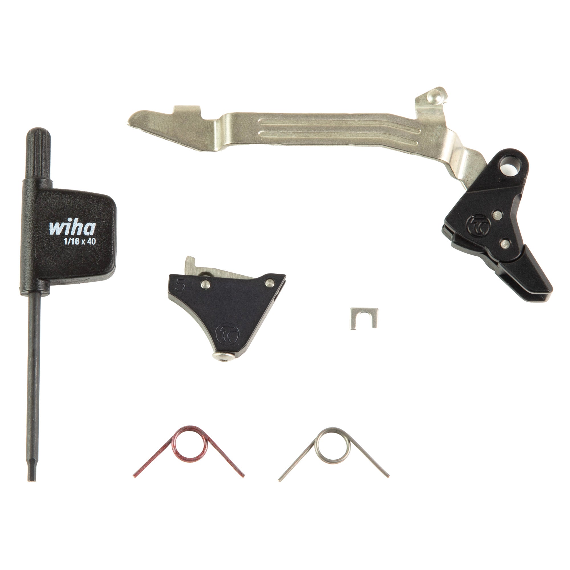 Timney Triggers Alpha Competition Glock Pivot Trigger Shoe - Black