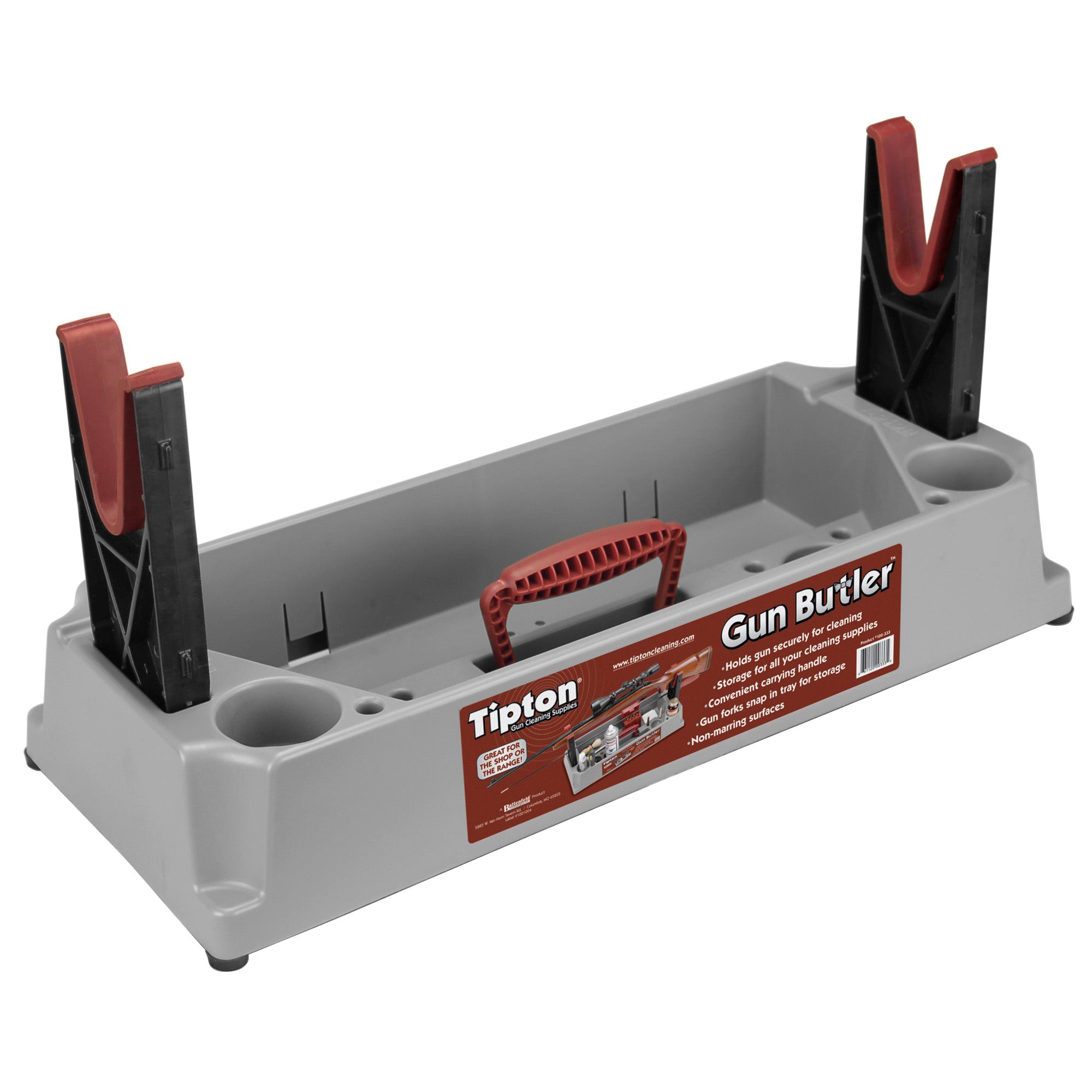 Tipton Gun Butler All-in-One Gun Cleaning Station and Carrying Case