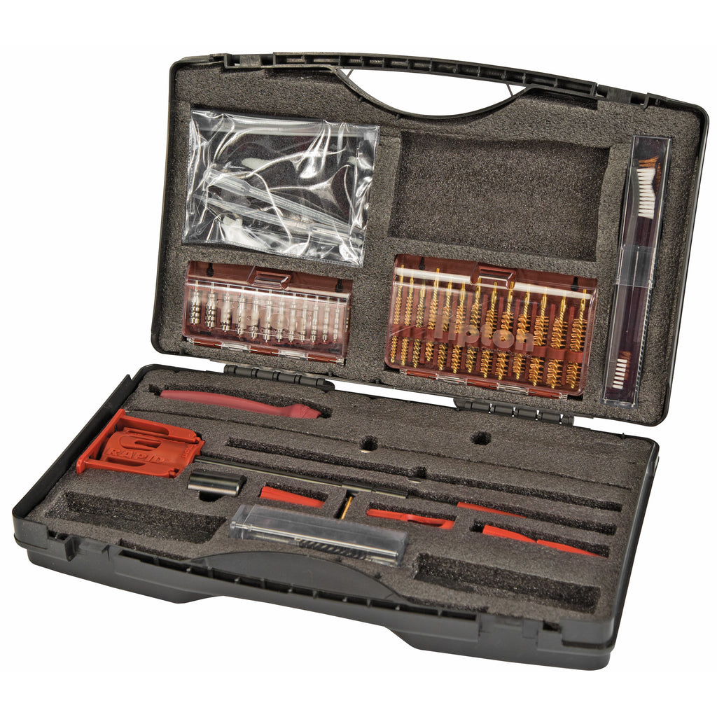 Tipton Ultra Cleaning Kit for .22 Cal and Larger Rifles – Durable Stainless Steel Cleaning Rod & Accessories