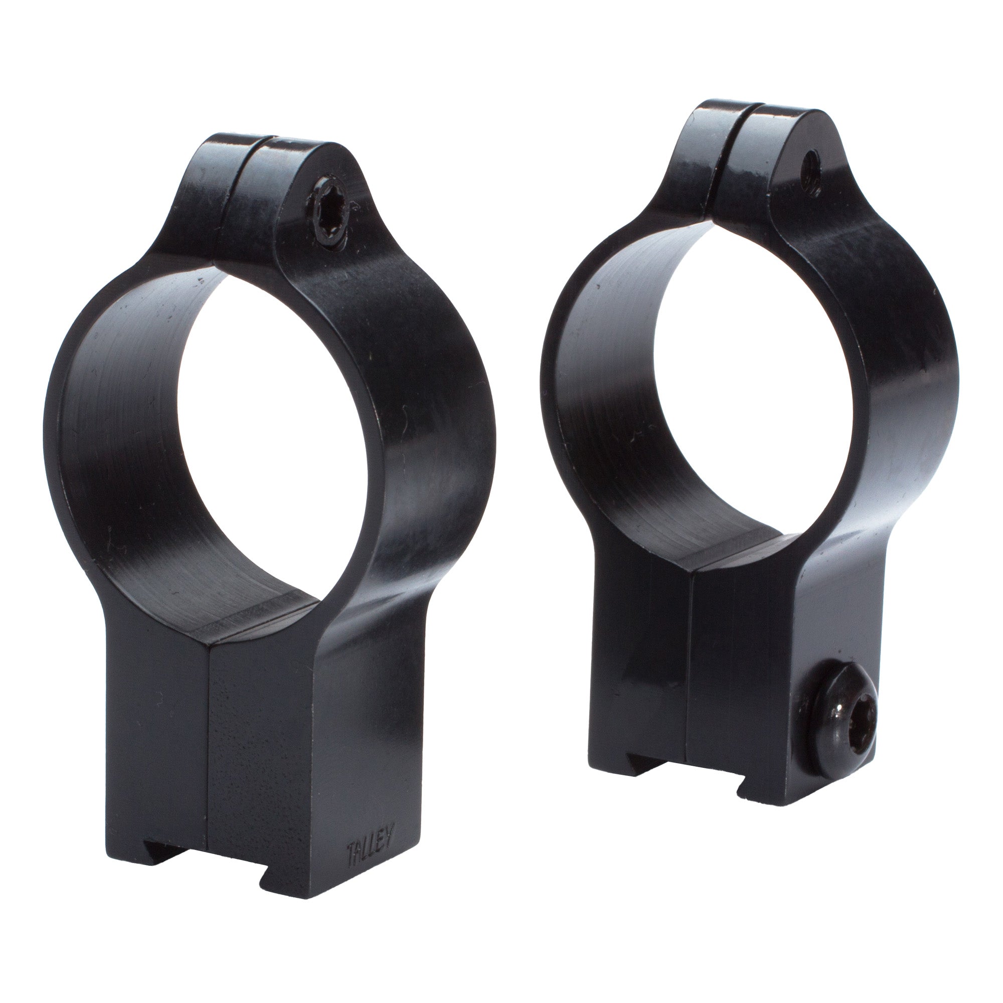 Talley Manufacturing Rimfire Rings for CZ 452/455/457/512, 1 High Black