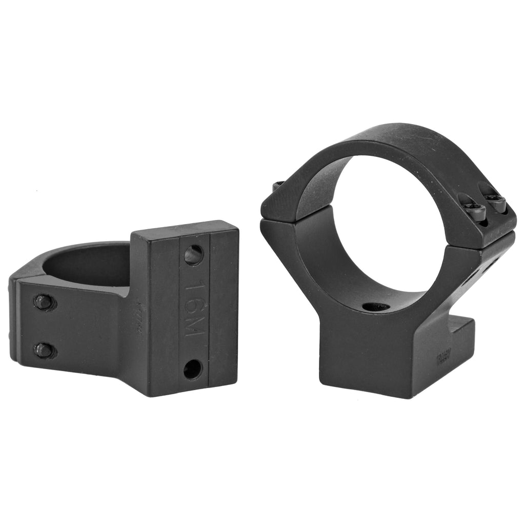 Talley Manufacturing Light Weight 30mm Medium Scope Ring for Tikka T3/X - Black