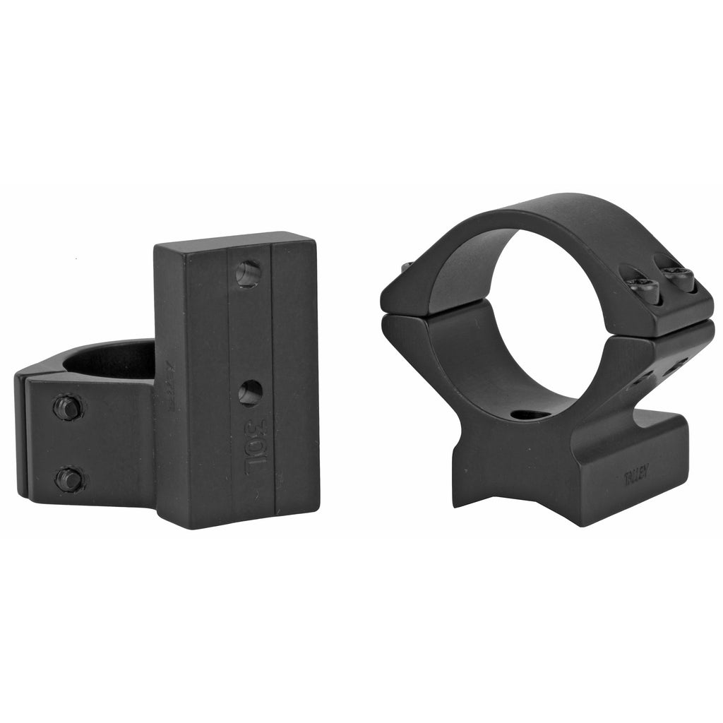 Talley Manufacturing Light Weight 1 Low Scope Mount Rings - Black