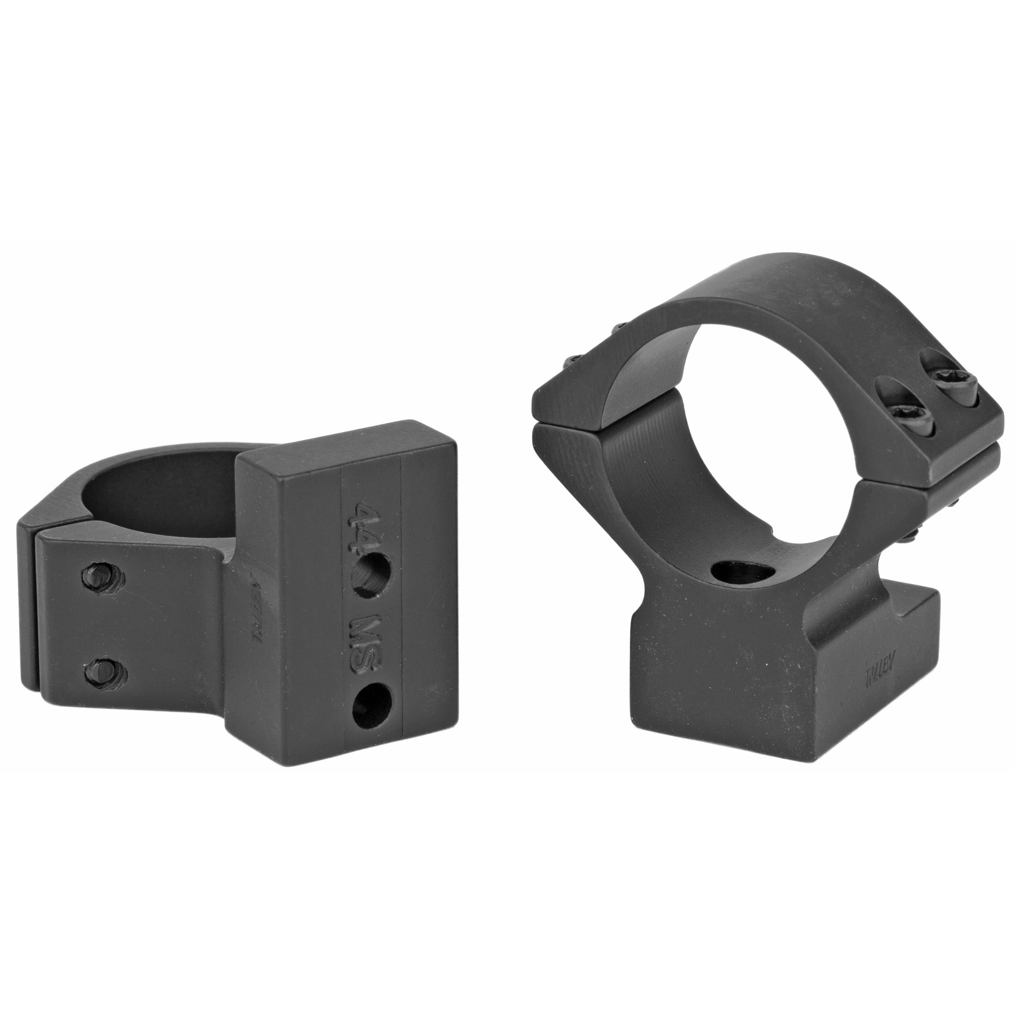Talley Manufacturing Light Weight Medium Scope Rings - Black, Model H009/H010