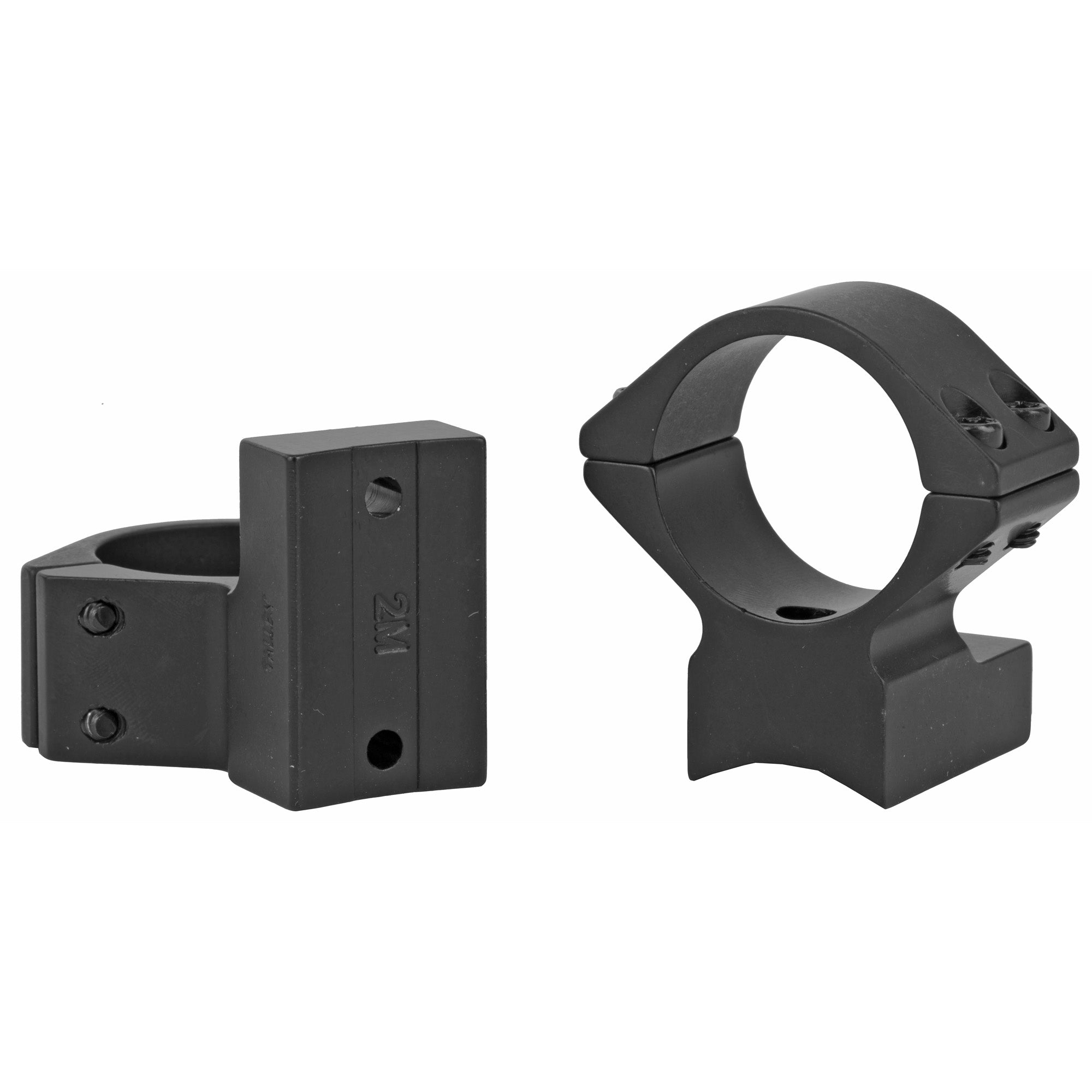 Talley Manufacturing Lightweight Alloy Scope Mount Rings – Model Light Weight, Medium Size, Black