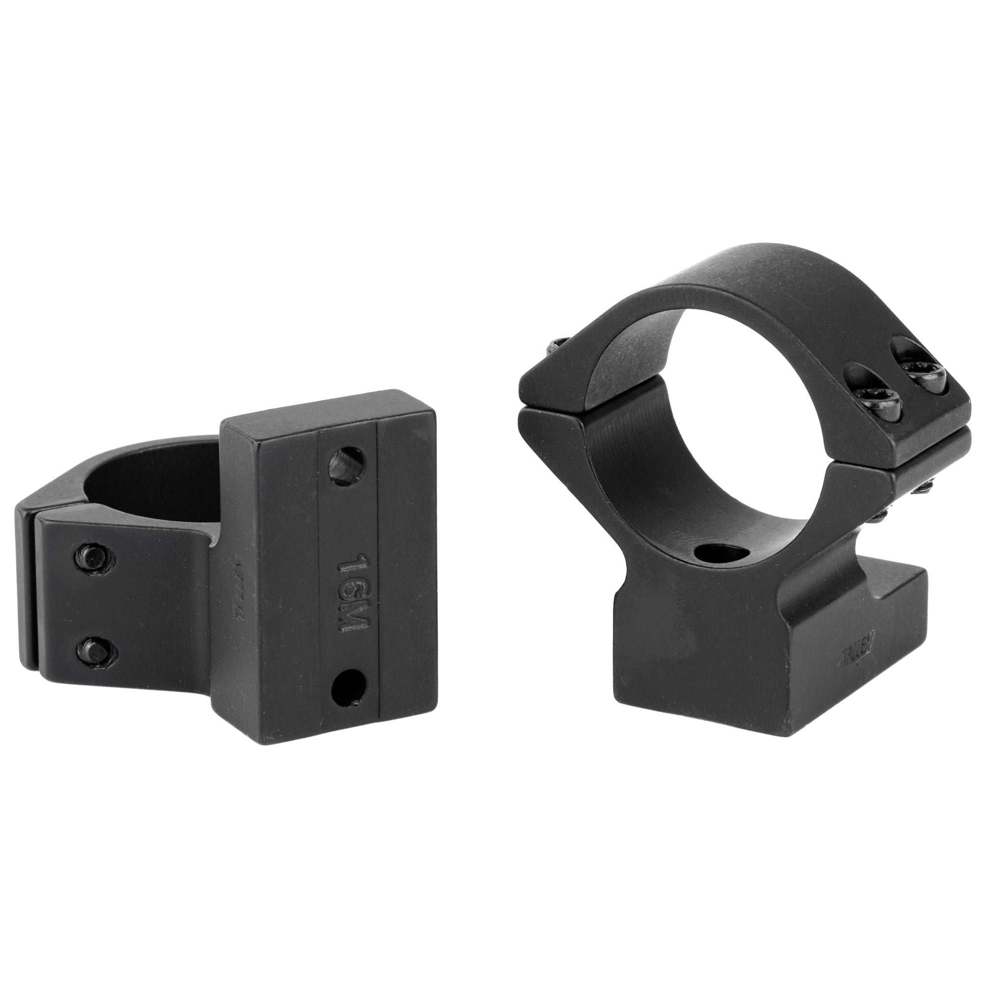 Talley Manufacturing Lightweight Alloy Scope Mount Rings for Tikka T3 - Medium, Black