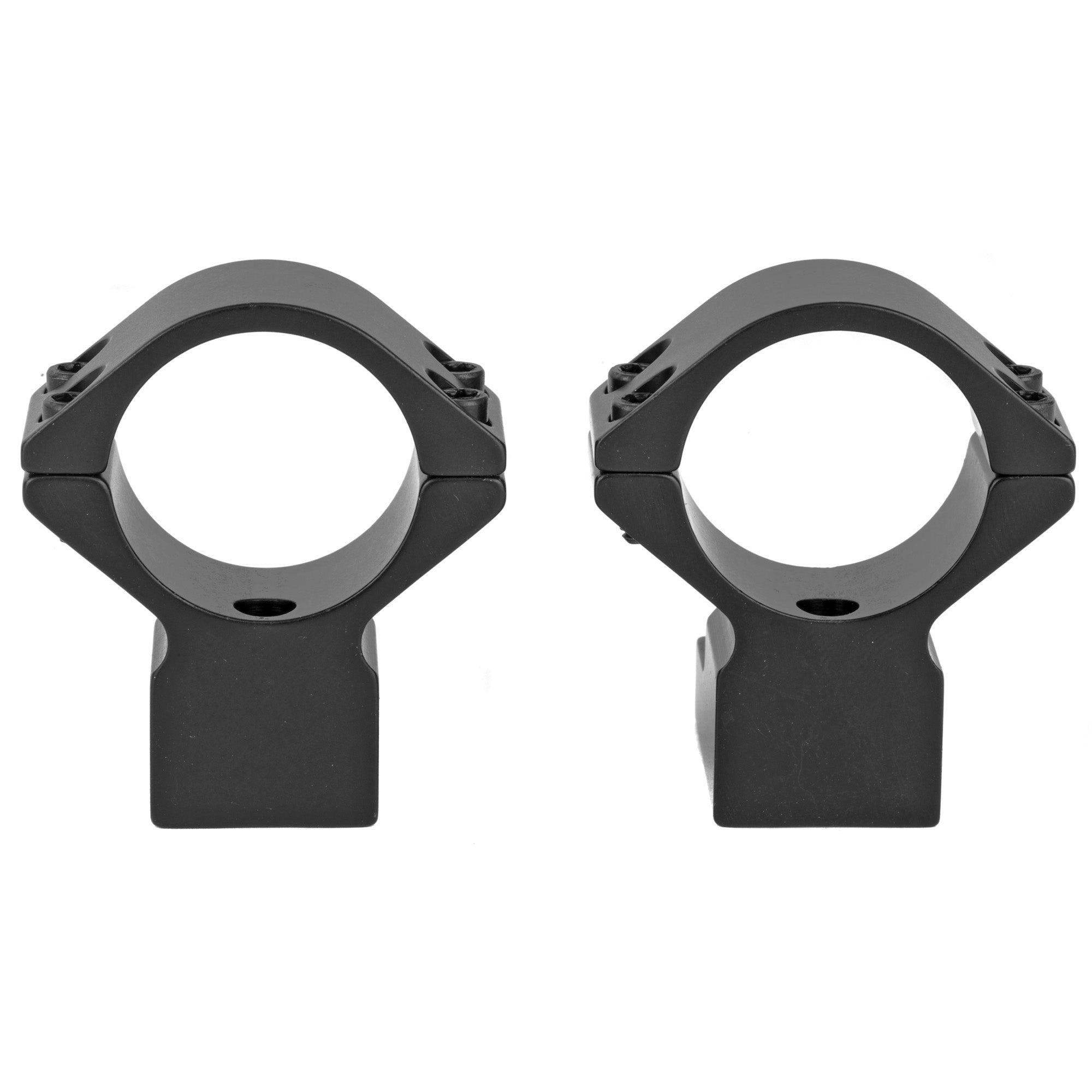 Talley Manufacturing Lightweight Alloy Scope Mount Rings for Tikka T3 / X 1 High - Black