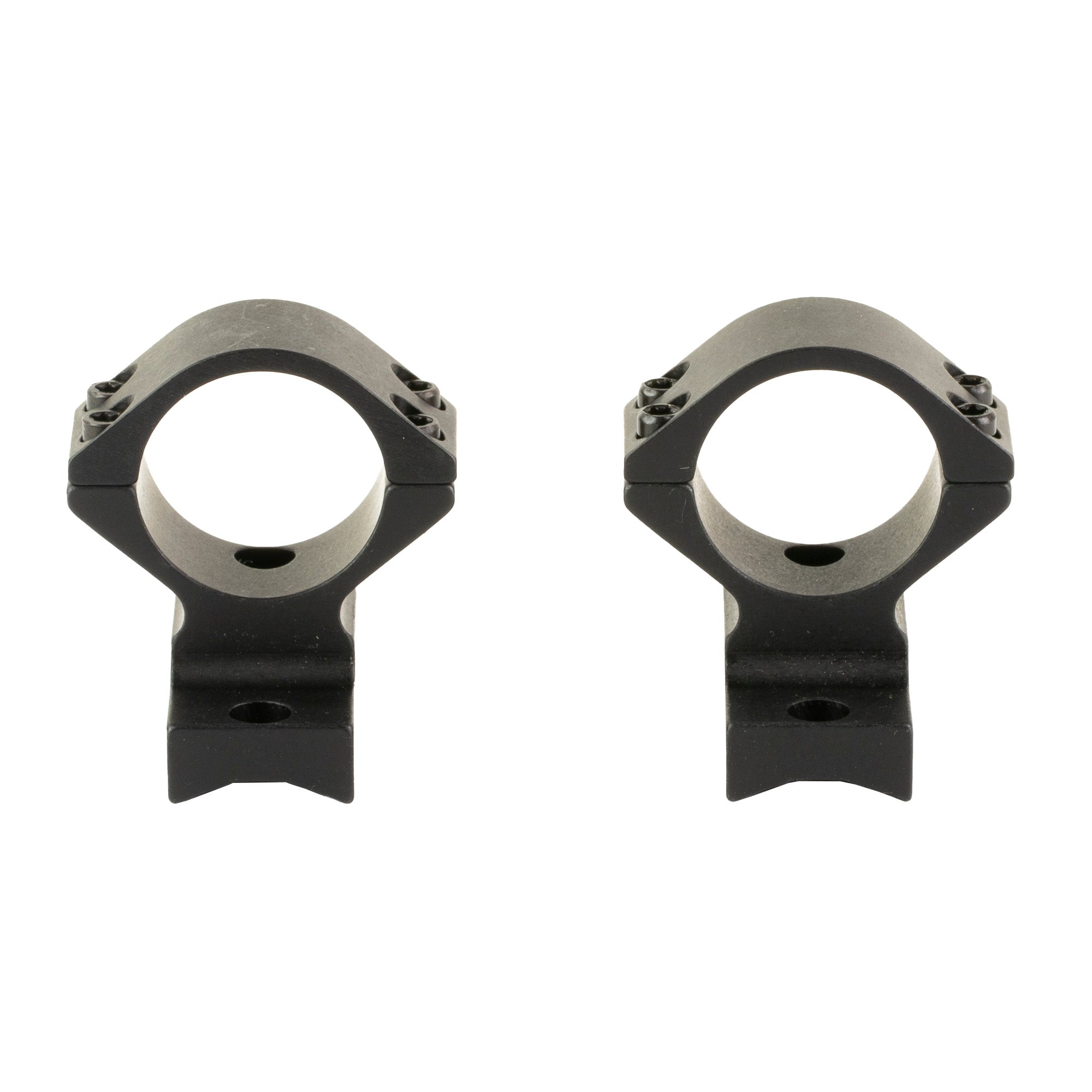 Talley Manufacturing Light Weight 1 High Ring - Black for Firearms