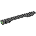 Talley Manufacturing Picatinny Base for Rifles - 1 Piece Black Mount with 20 MOA Elevation