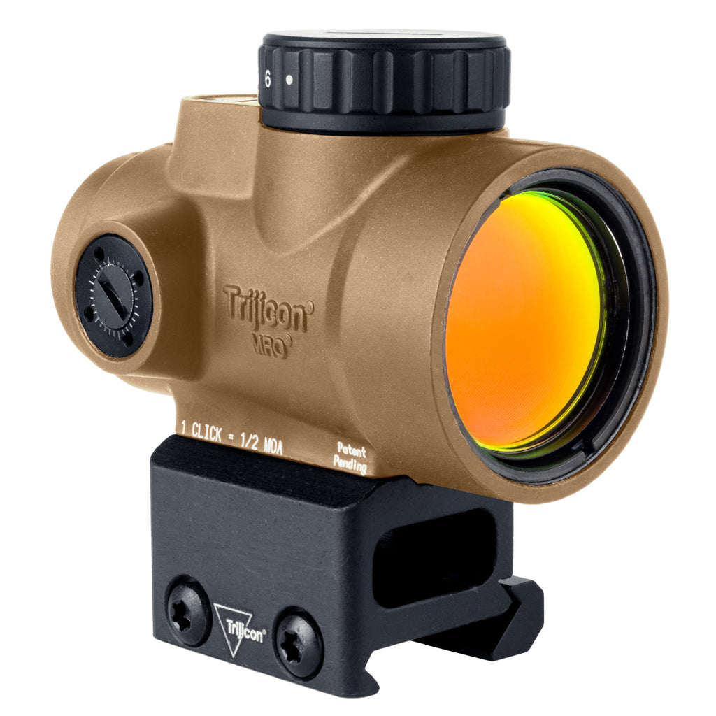Trijicon MRO SD Red Dot Coyote | Compact Reflex Sight with 25mm Objective and Waterproof Housing
