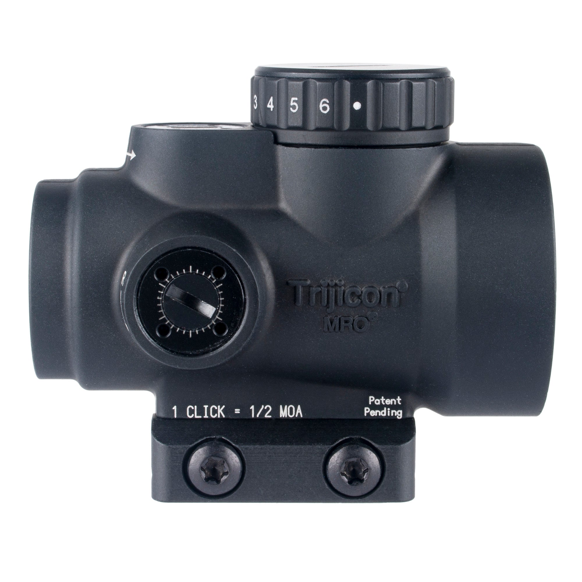 Trijicon MRO SD 1X Red Dot Reflex Sight with 25mm Objective, Black
