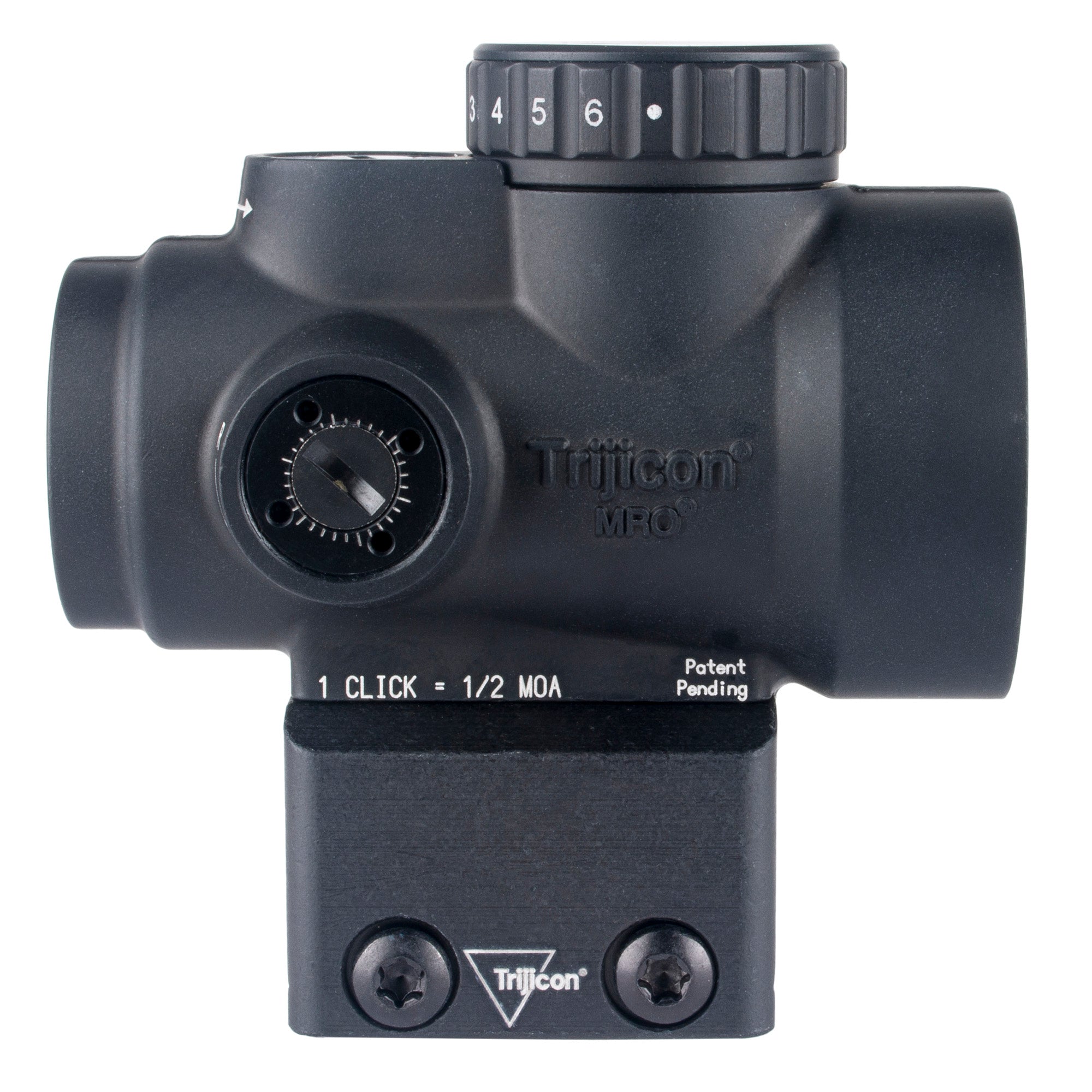 Trijicon MRO SD 1x25mm Red Dot Sight with Black Finish and Mount