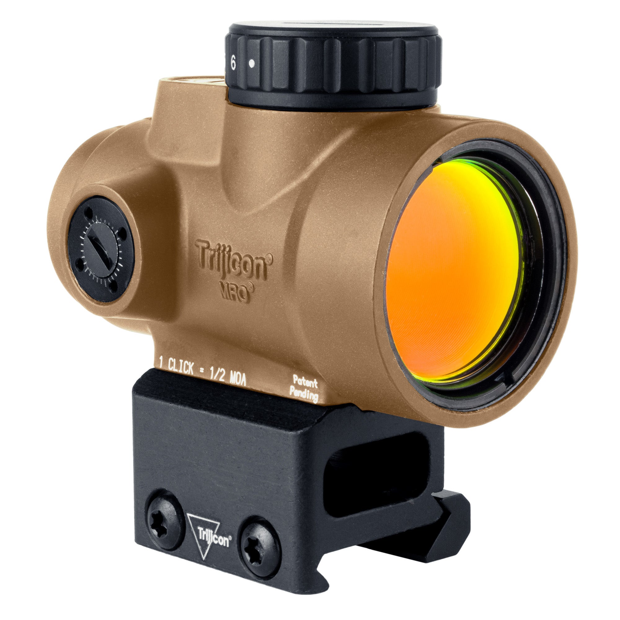 Trijicon MRO SD Coyote Red Dot Reflex Sight with 25mm Objective and Mount