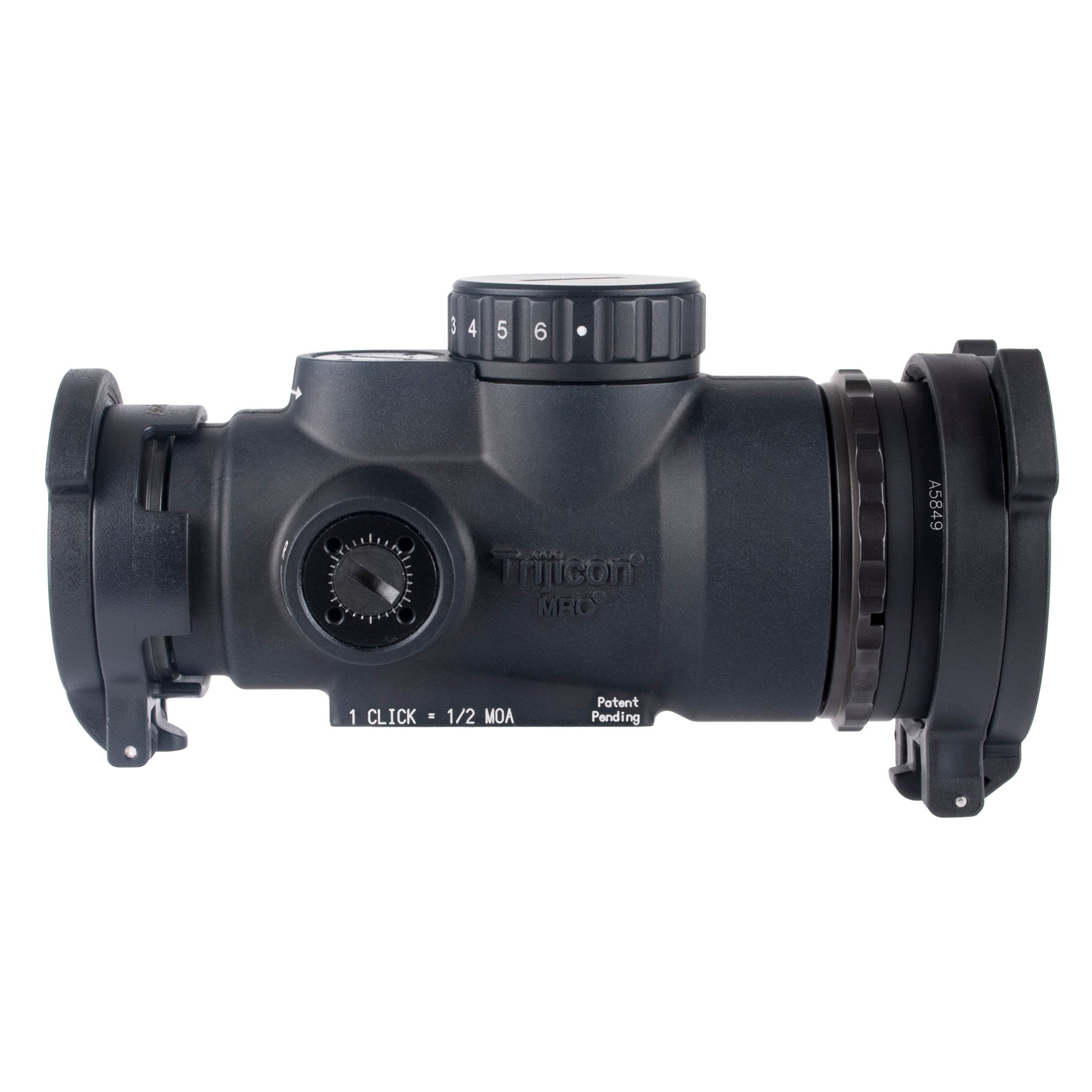 Trijicon MRO SD Patrol Red Dot Reflex Sight with Lens Covers and KILLFLASH - Black