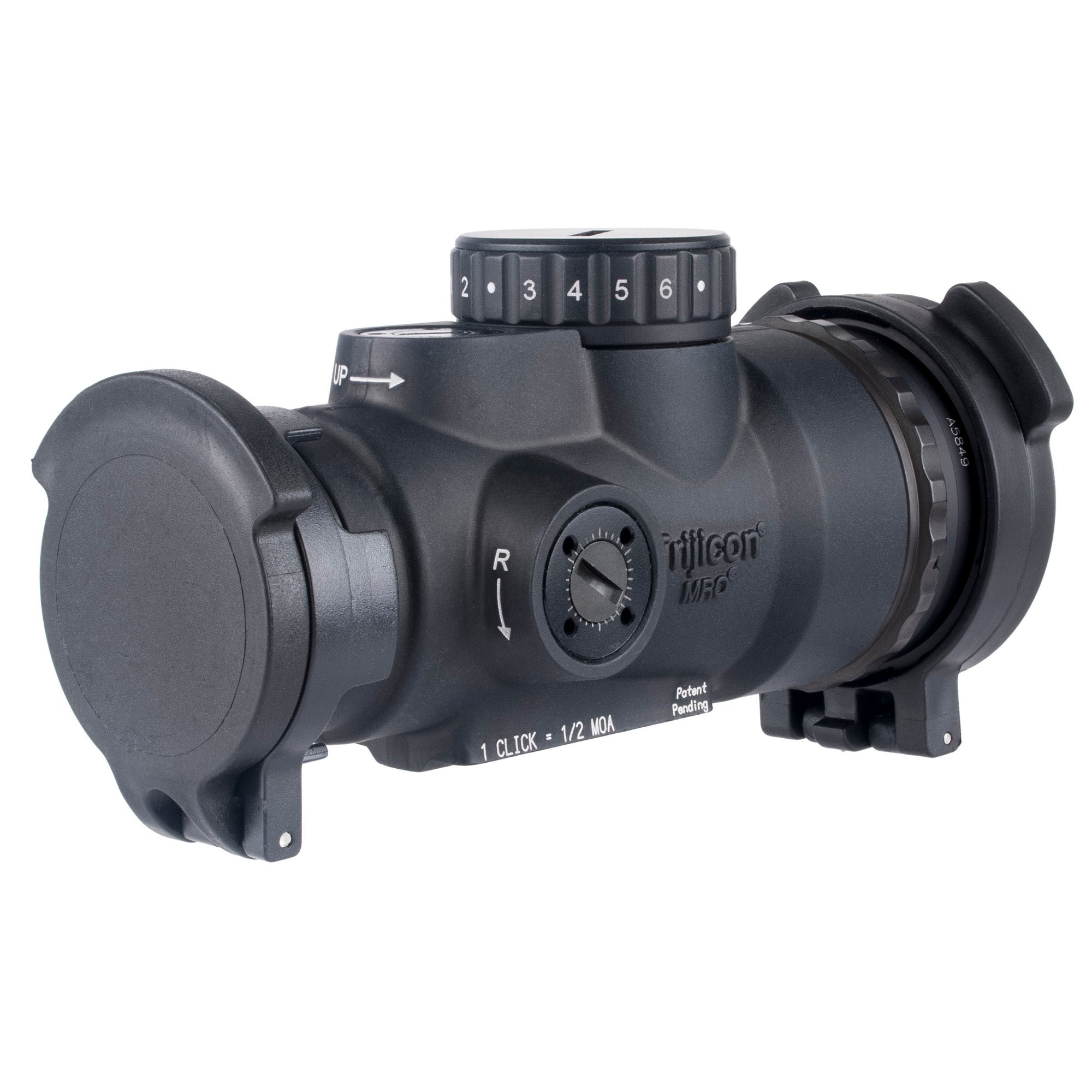 Trijicon MRO SD Patrol Red Dot Reflex Sight with Lens Covers and KILLFLASH - Black