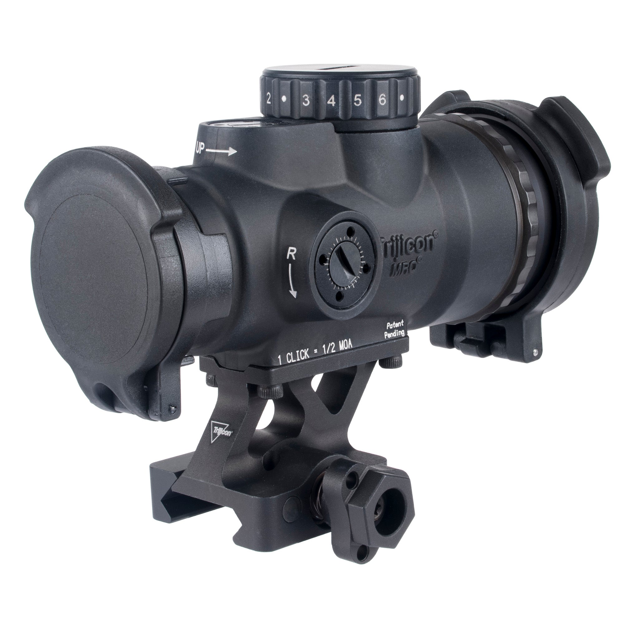 Trijicon MRO SD Patrol Red Dot Sight with Lens Covers and KILLFLASH for Tactical Accuracy