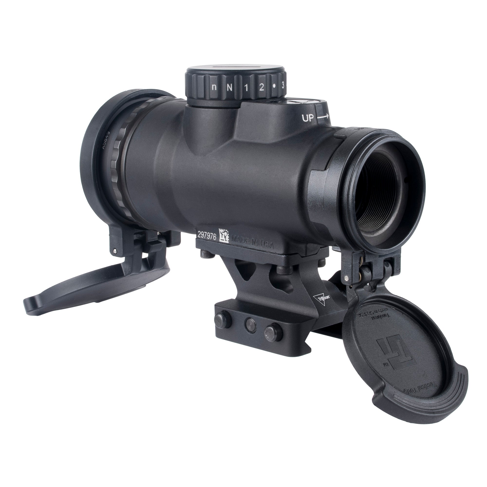 Trijicon MRO SD Patrol Red Dot Sight with Lens Covers and Anti-Reflection Device