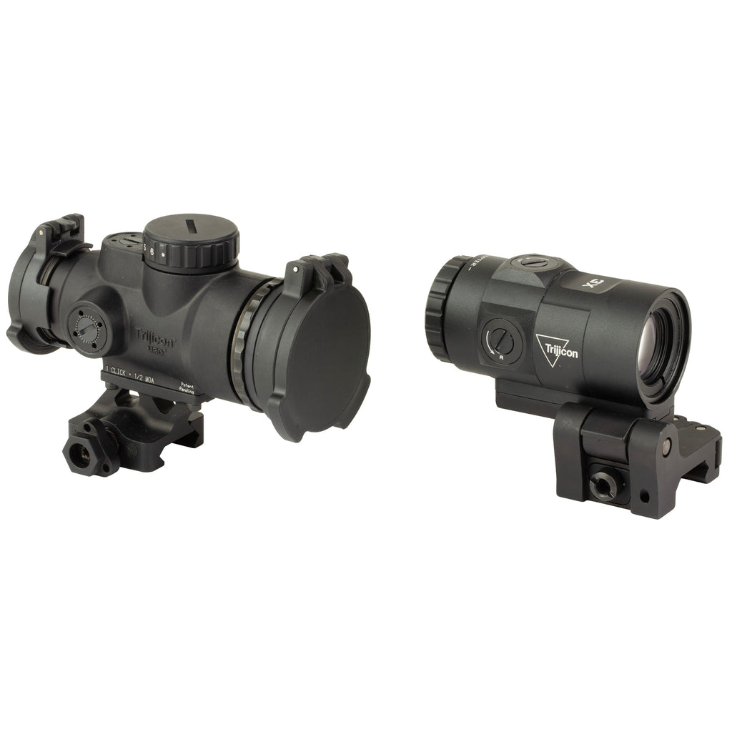 Trijicon MRO SD Patrol Red Dot Combo with HD Magnifier - 1X, 25mm Objective, Black