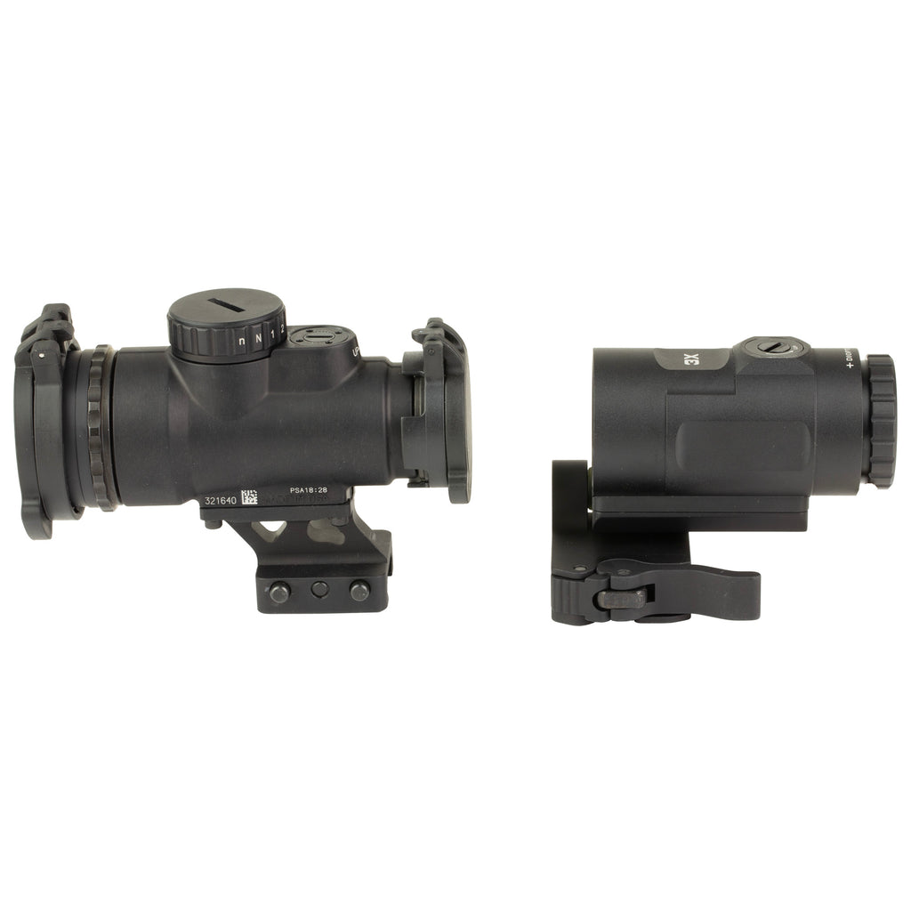 Trijicon MRO SD Patrol Red Dot Combo with HD Magnifier - 1X, 25mm Objective, Black