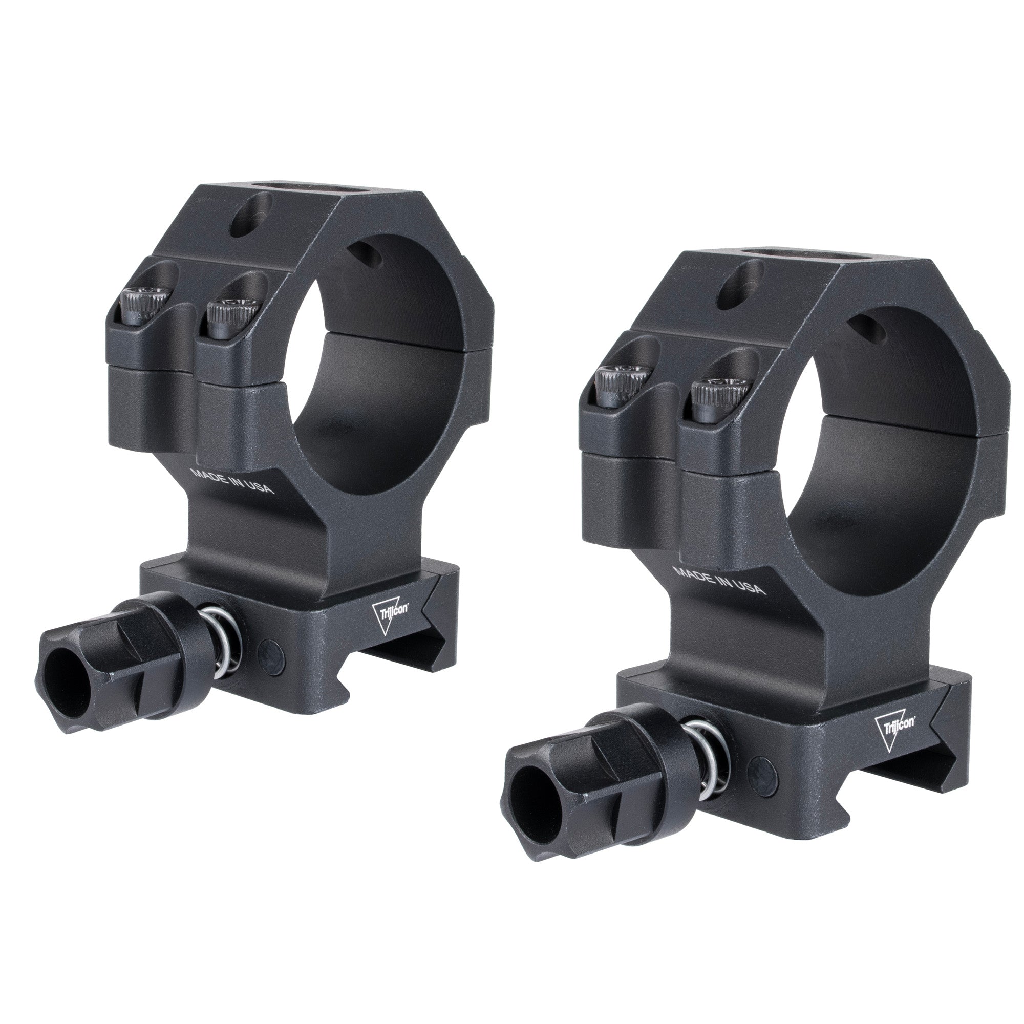 Trijicon 34mm Scope Rings with Q-LOC Technology for Precision Rifle and Hunting