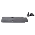 Trijicon RCR Mount Plate for Agency AOS and Zev Style Cuts - Black (Part Number AC32127)
