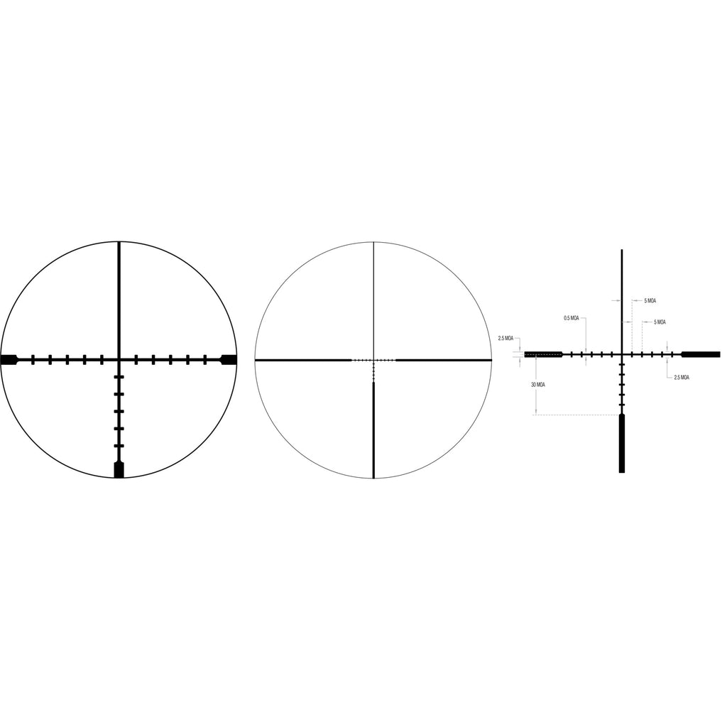 Trijicon Ascent 1-4x24 Tactical Riflescope with BDC Target Holds Reticle