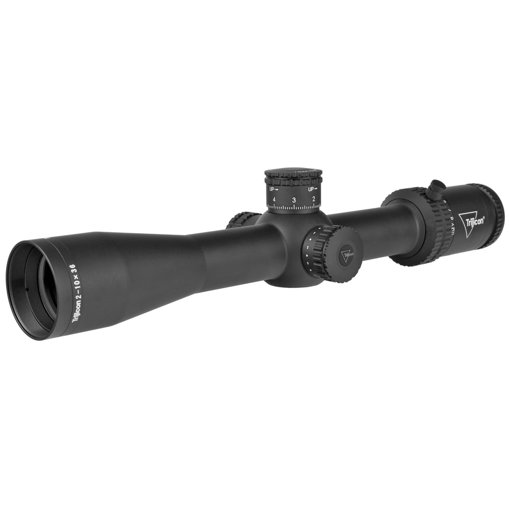 Trijicon Credo 2-10x36 First Focal Plane Rifle Scope with Red MRAD Precision Tree Reticle