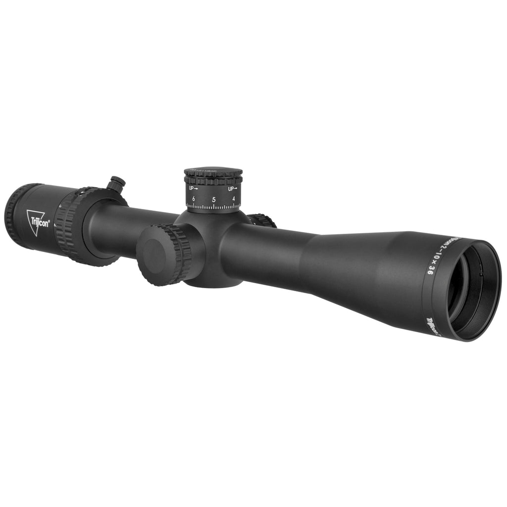 Trijicon Credo 2-10x36 First Focal Plane Rifle Scope with Red MRAD Precision Tree Reticle