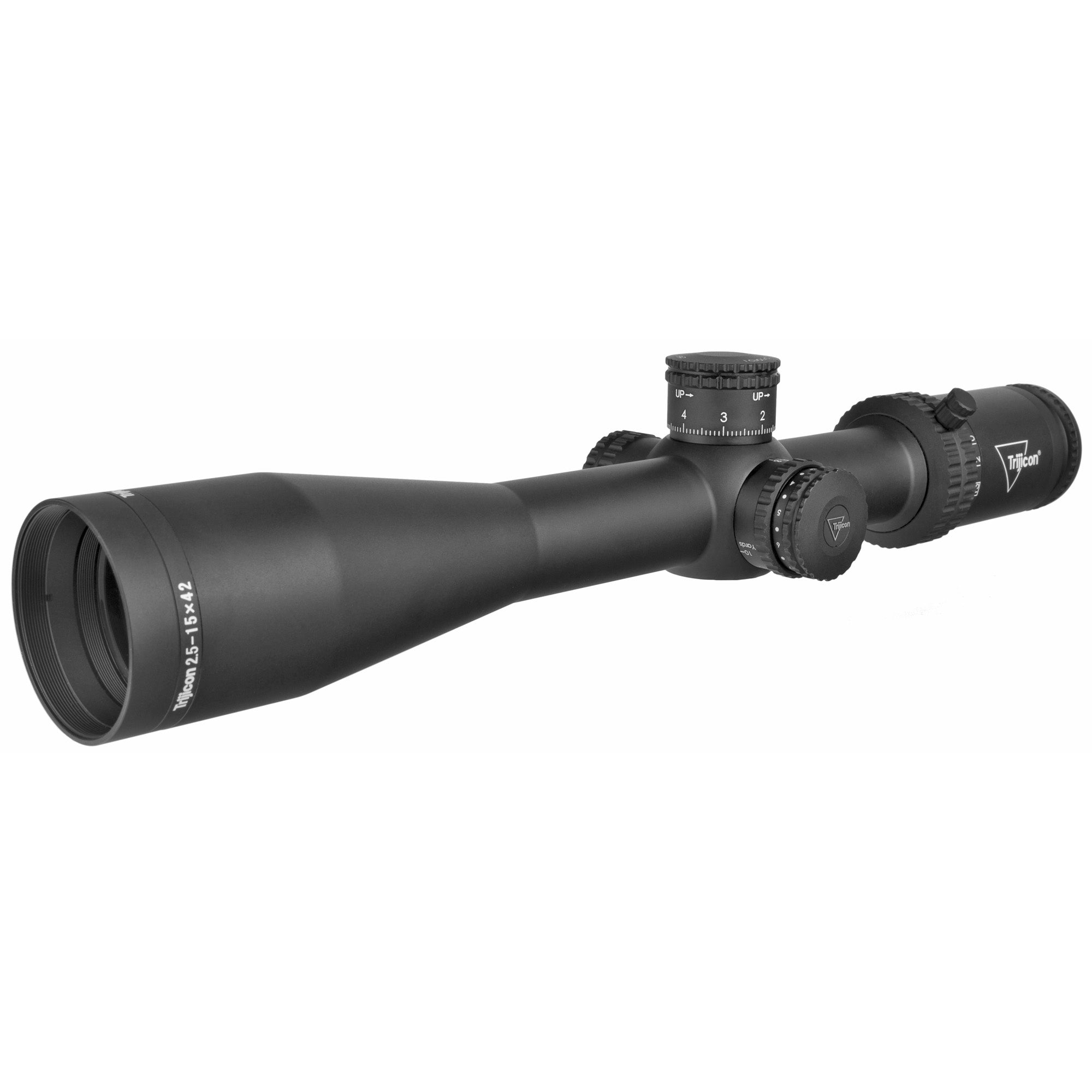 Trijicon Credo 2.5-15x42 Rifle Scope with Red MRAD Center Dot Reticle