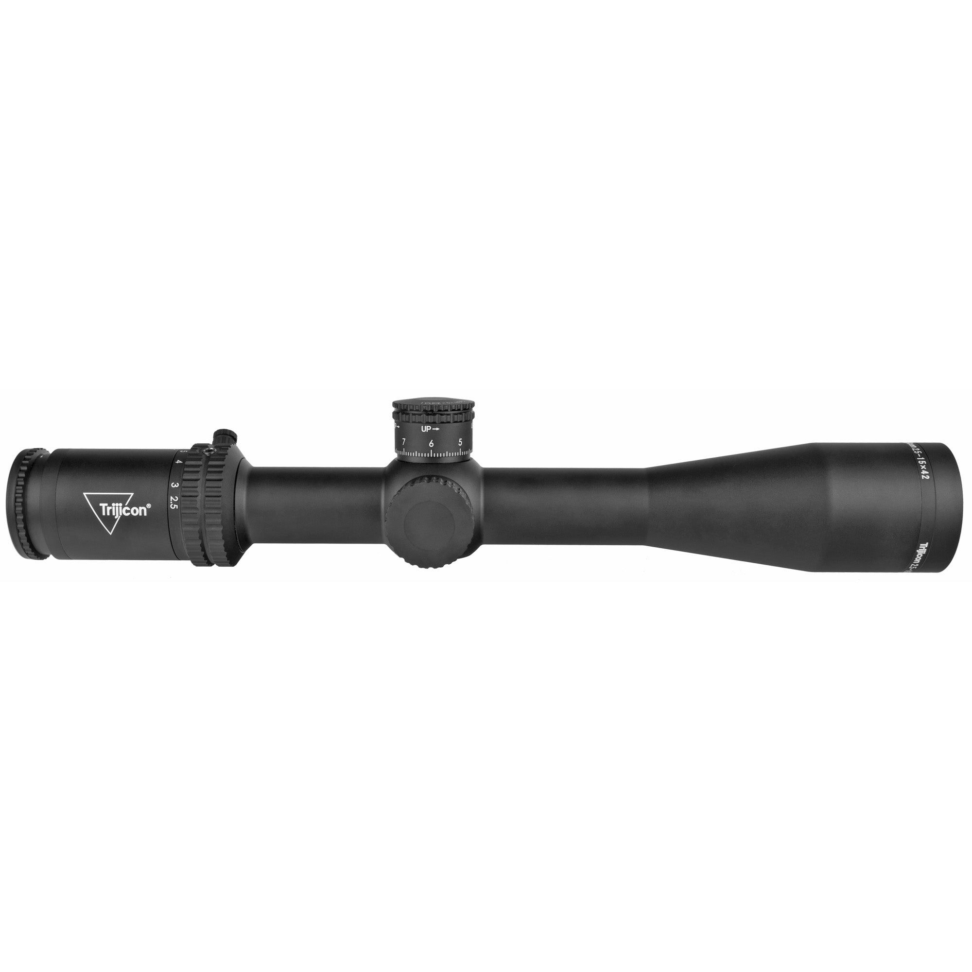Trijicon Credo 2.5-15x42 Rifle Scope with Red MRAD Center Dot Reticle