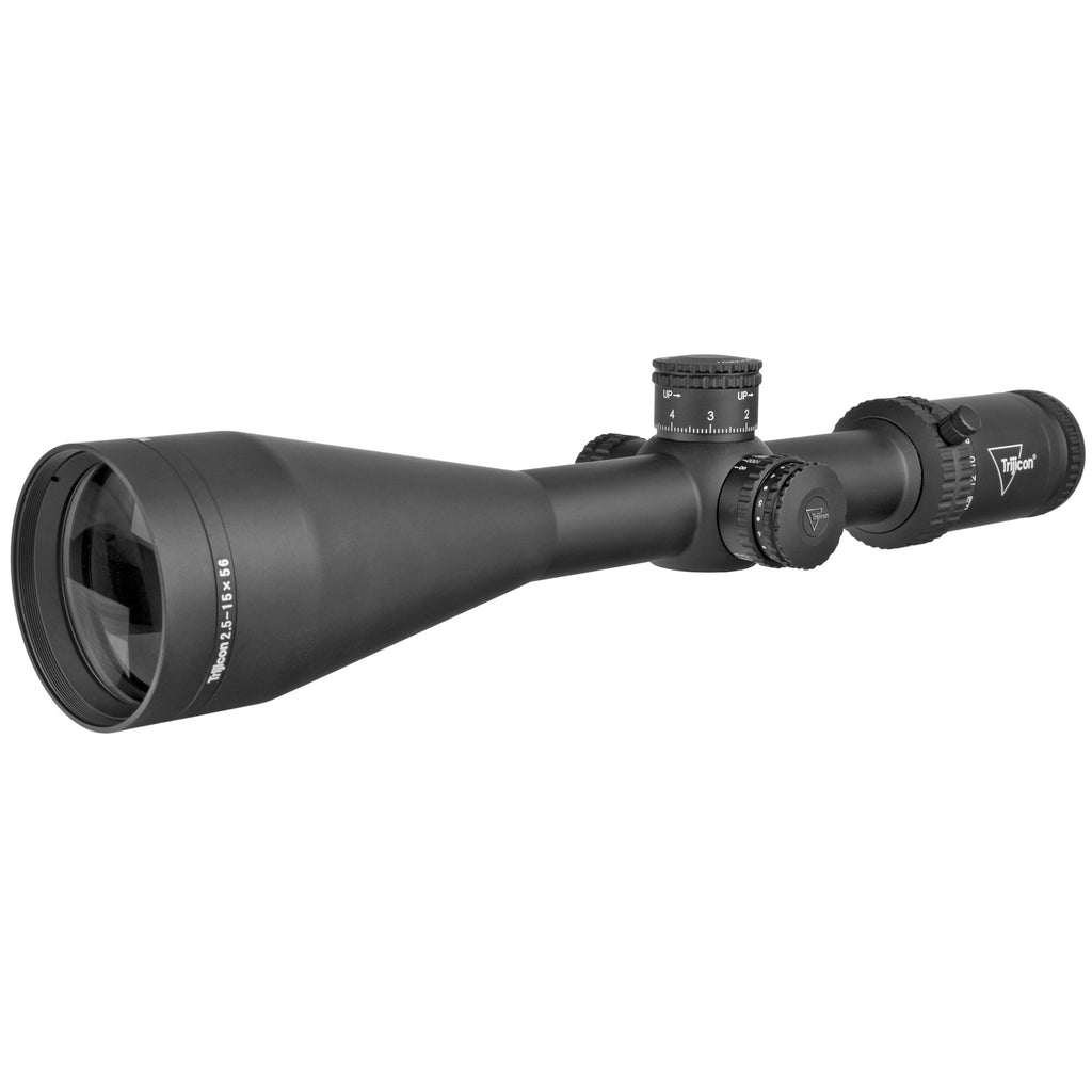 Trijicon Credo 2.5-15x56 Rifle Scope with Red MRAD Center Dot Reticle