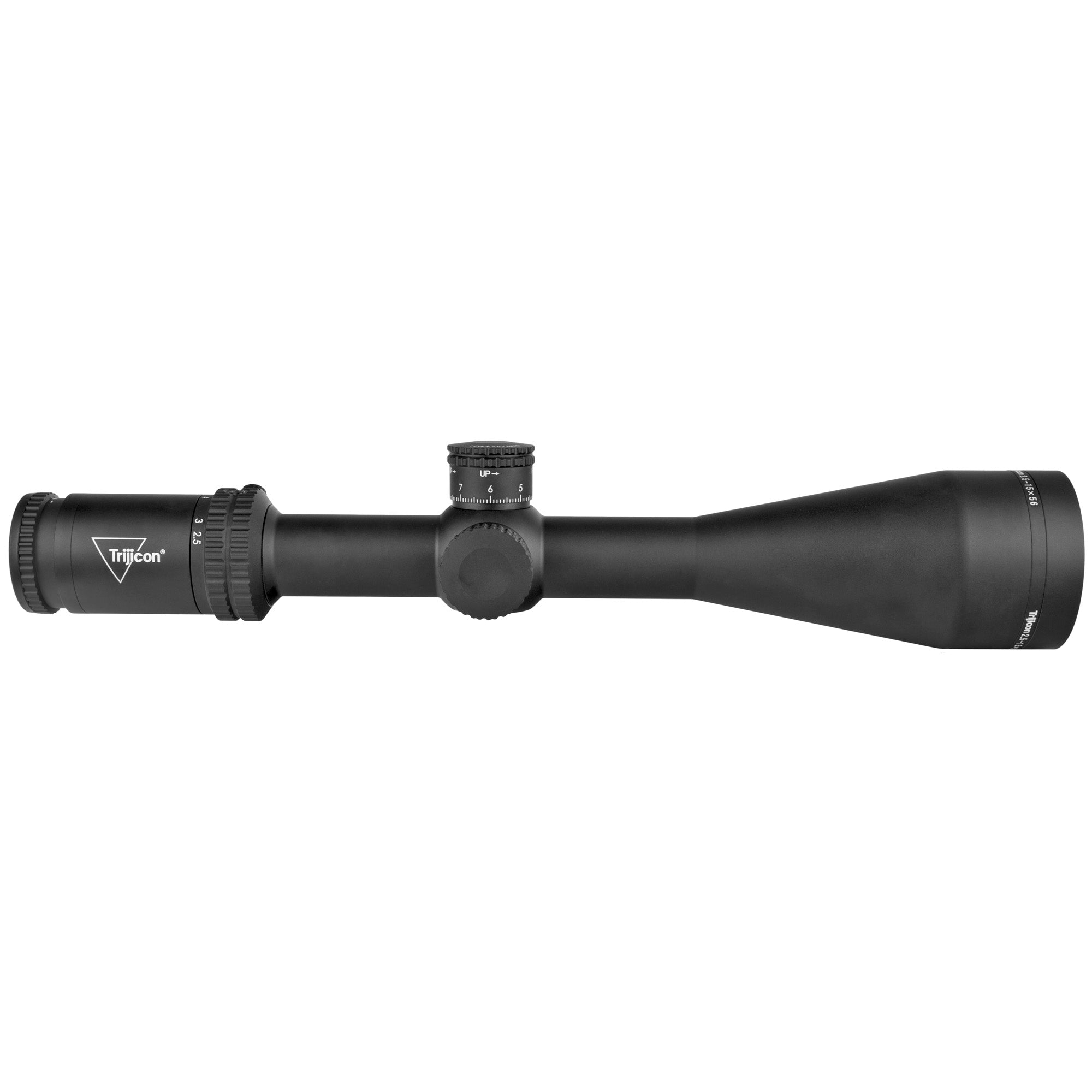 Trijicon Credo 2.5-15x56 Rifle Scope with Red MRAD Center Dot Reticle
