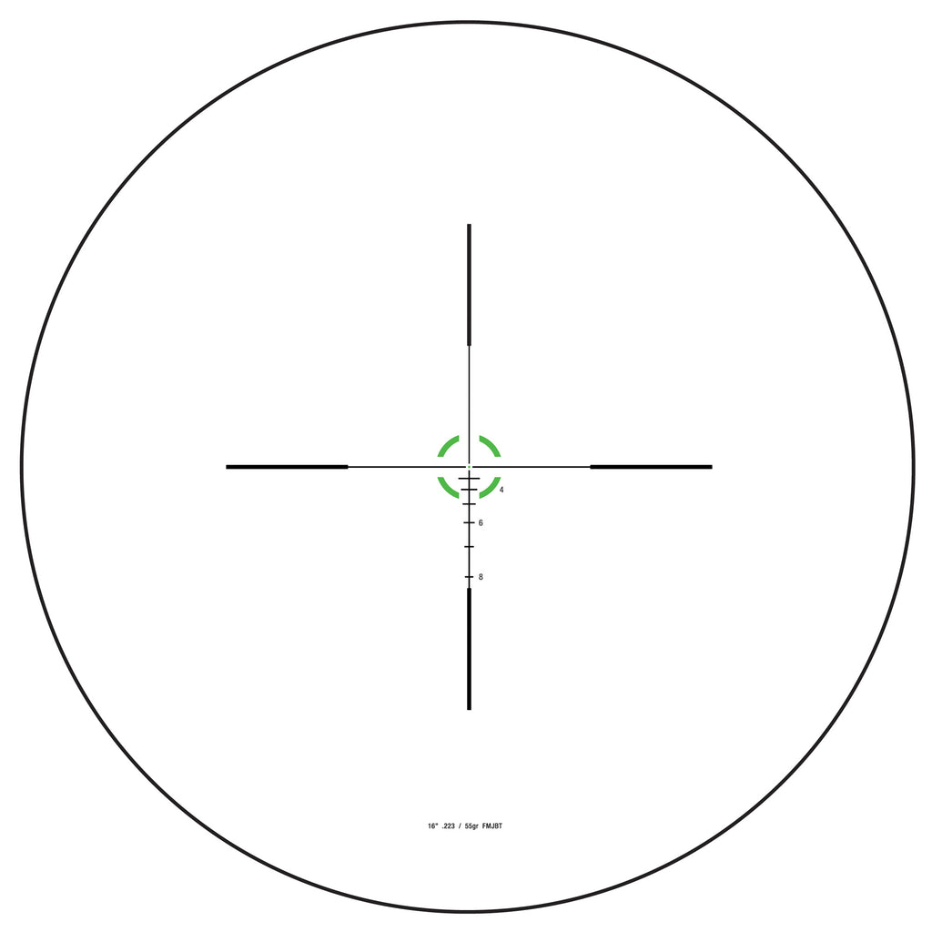 Trijicon Credo 1-6x24 Tactical Riflescope with Green BDC Reticle