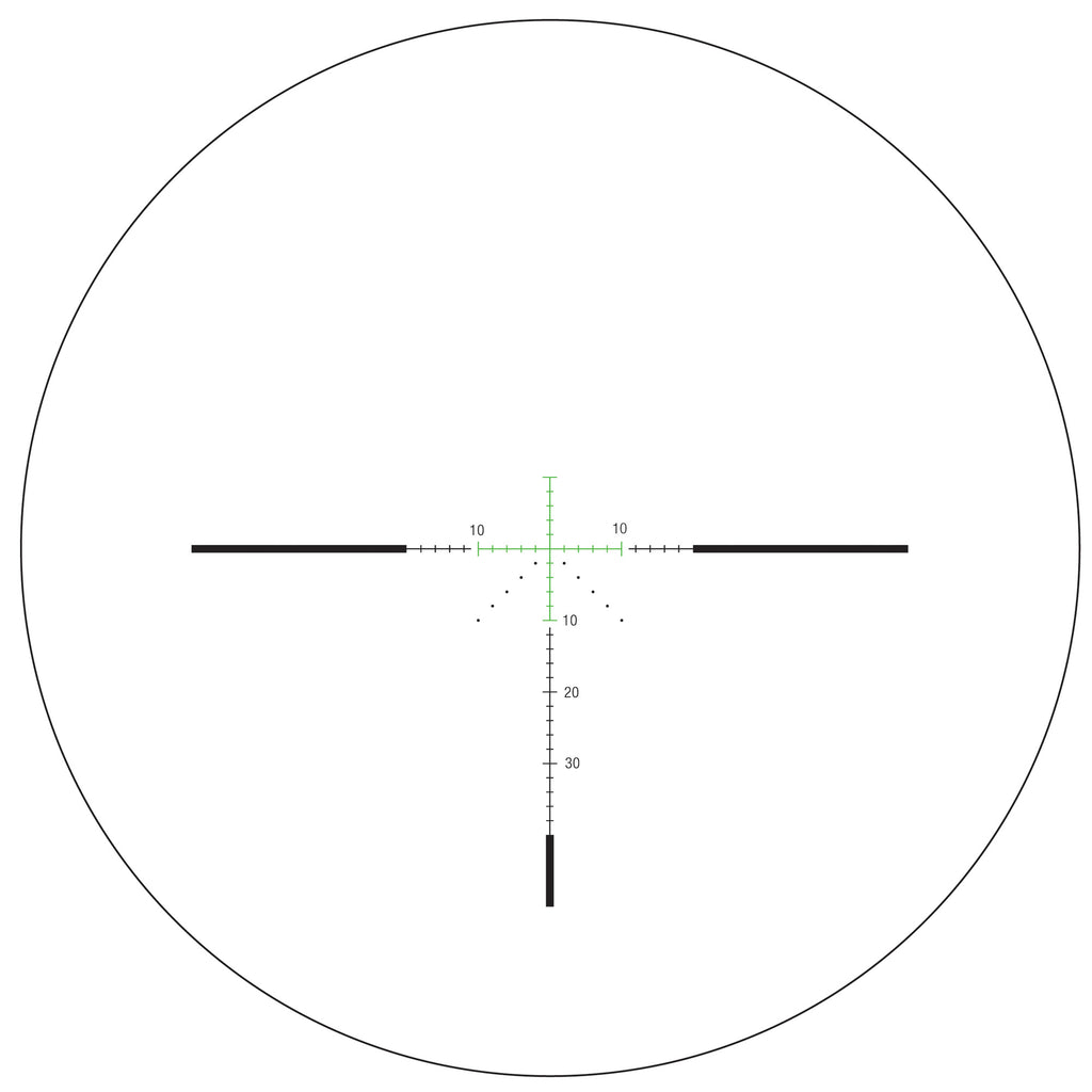 Trijicon Credo 3-9x40 Rifle Scope with Green MOA Precision Hunter Reticle