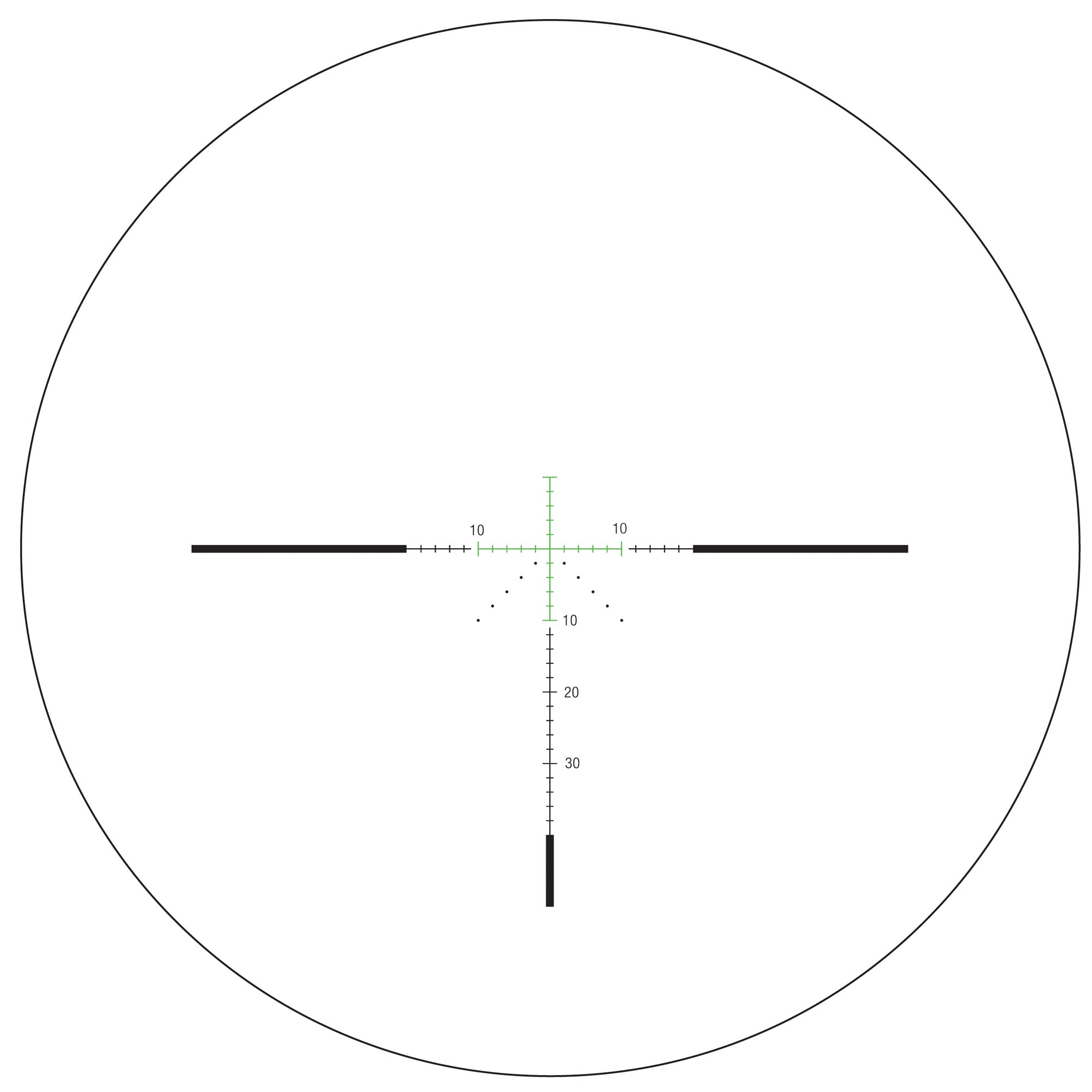 Trijicon Credo 3-9x40 Rifle Scope with Green MOA Precision Hunter Reticle