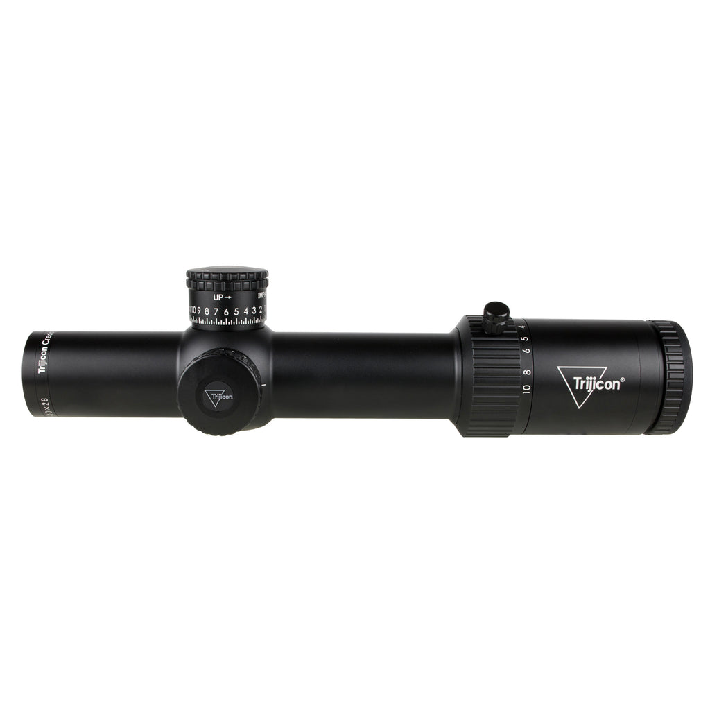 Trijicon Credo HX 1-10x28 Low Power Variable Rifle Scope with Red/Green MOA Reticle