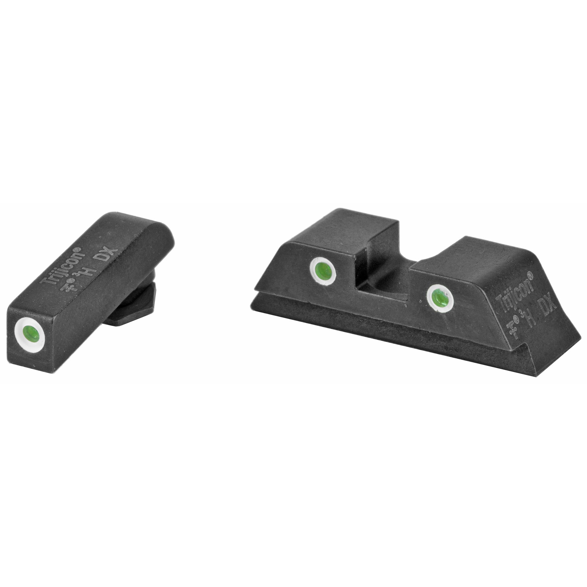 Trijicon Bright & Tough Green Night Sight for Glock 17/19/26/27 - Enhanced Target Acquisition