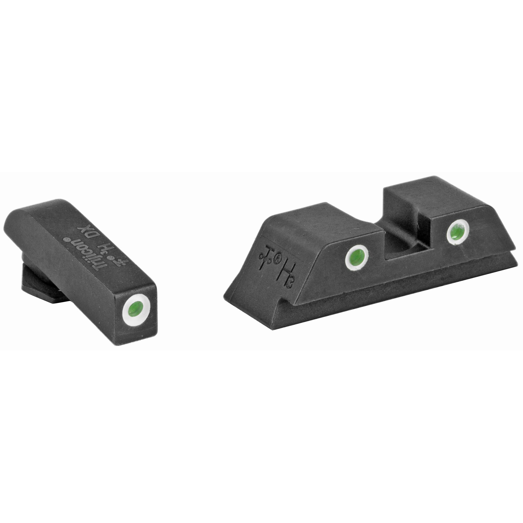Trijicon Bright & Tough Green Night Sight for Glock 17/19/26/27 - Enhanced Target Acquisition