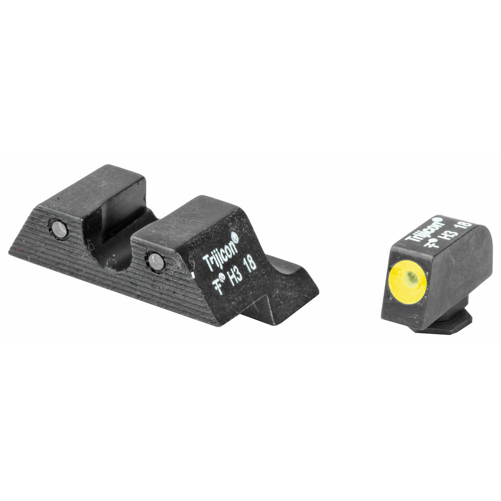 Trijicon HD Night Sight with Yellow Outline for Glock - Model GL101Y-600540