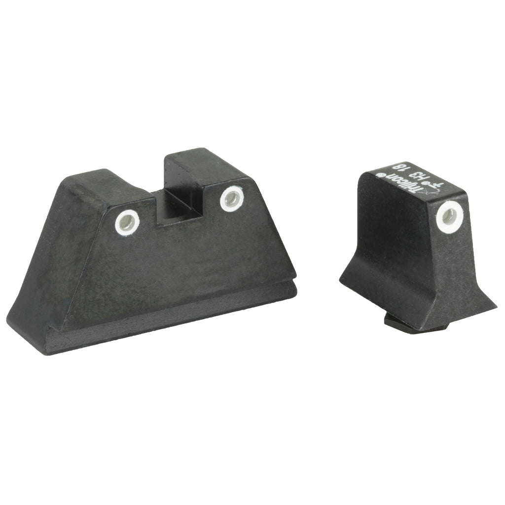 Trijicon Suppressor Height Night Sight for Glock 9mm with Green Dots