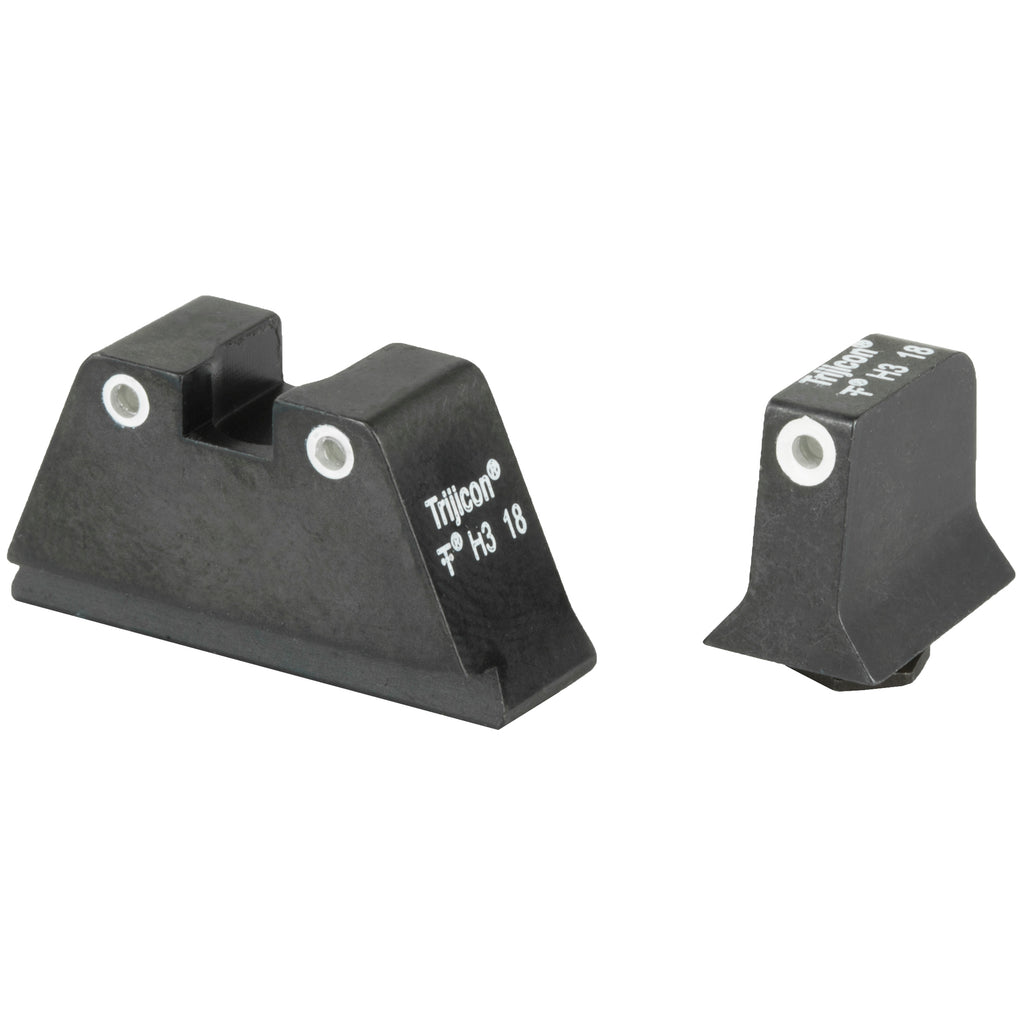 Trijicon Suppressor Height Night Sight for Glock 9mm with Green Dots
