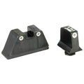 Trijicon Suppressor Height Night Sights for Glock 9mm - Green/Orange Dots