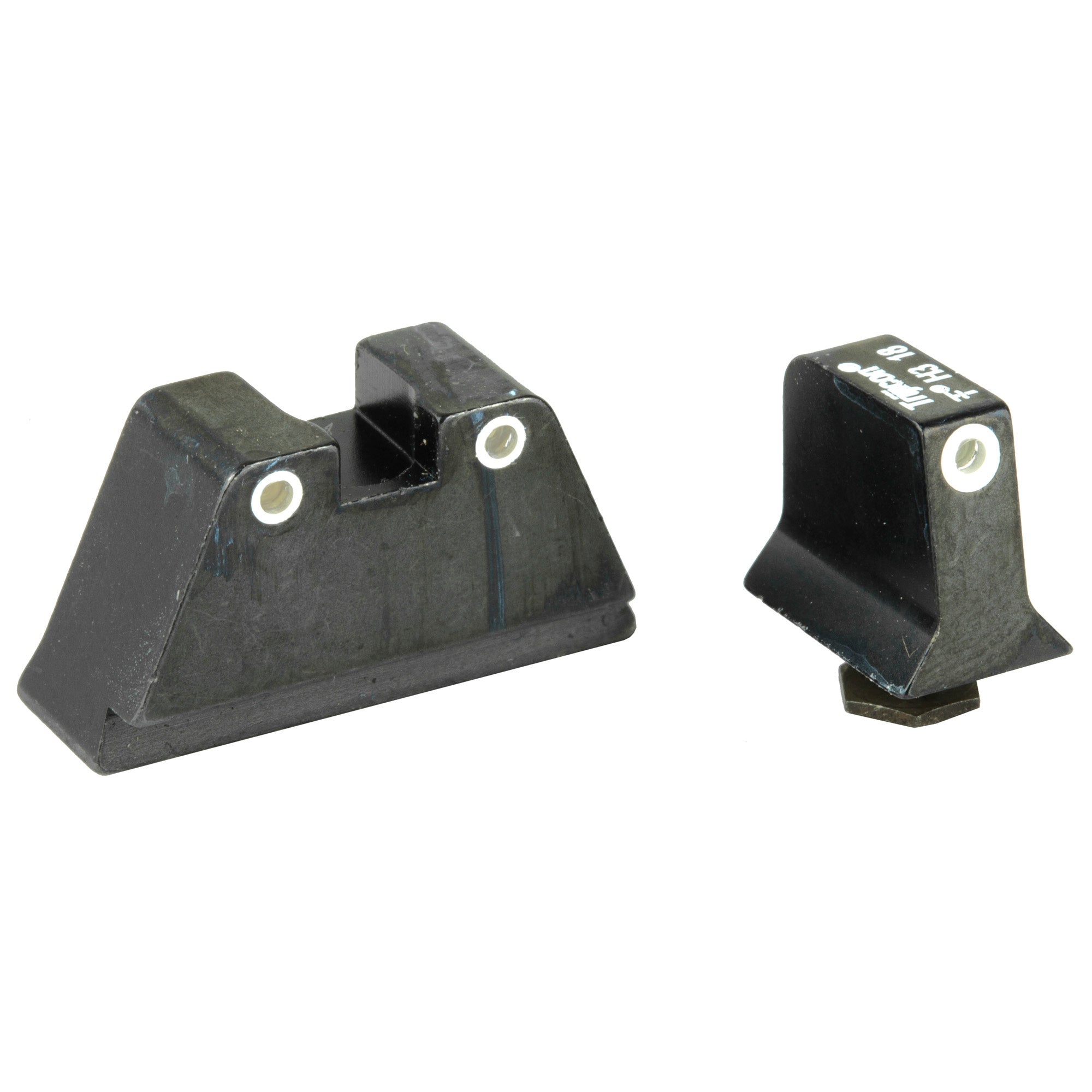 Trijicon Suppressor Height Night Sights for Glock 9mm - Green/Orange Dots