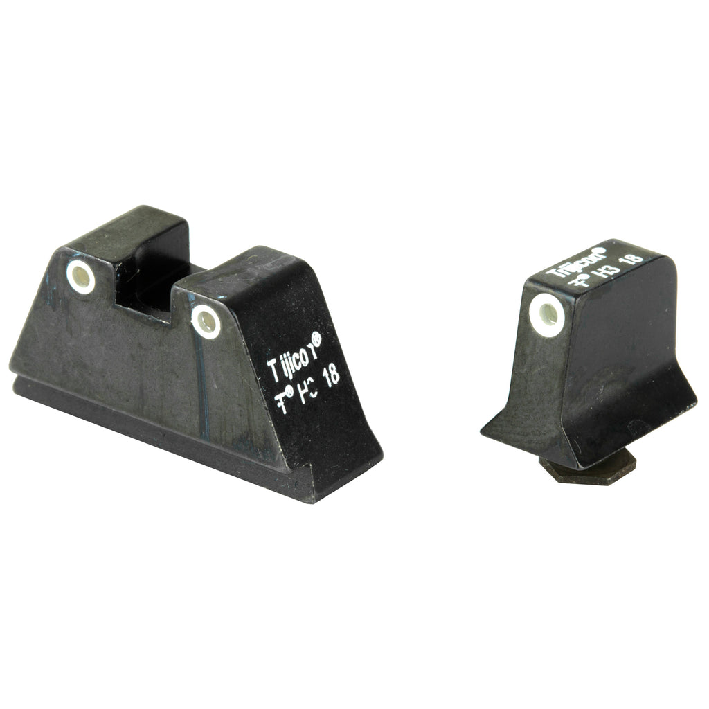 Trijicon Suppressor Height Night Sights for Glock 9mm - Green/Orange Dots
