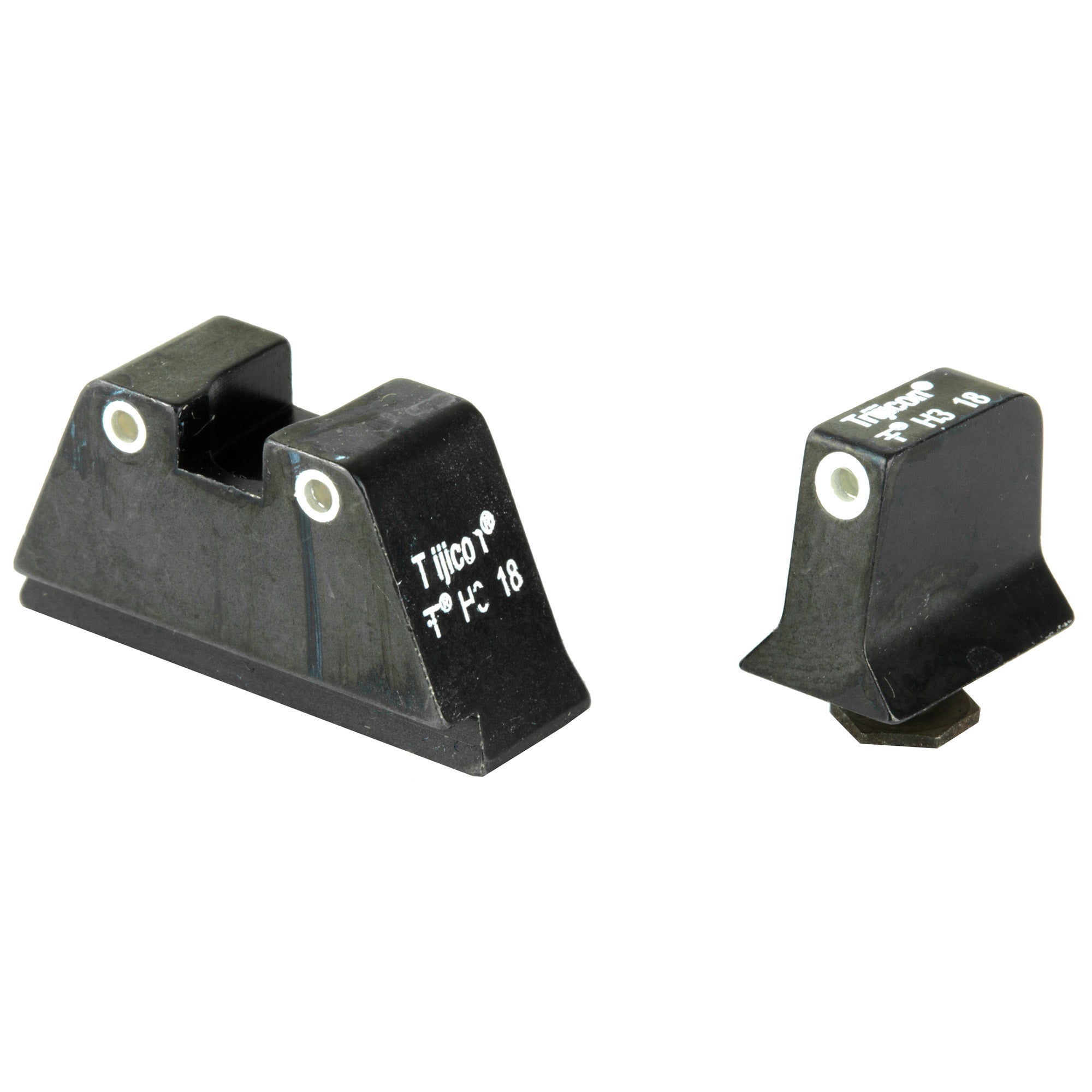 Trijicon Suppressor Height Night Sights for Glock 9mm - Green/Orange Dots