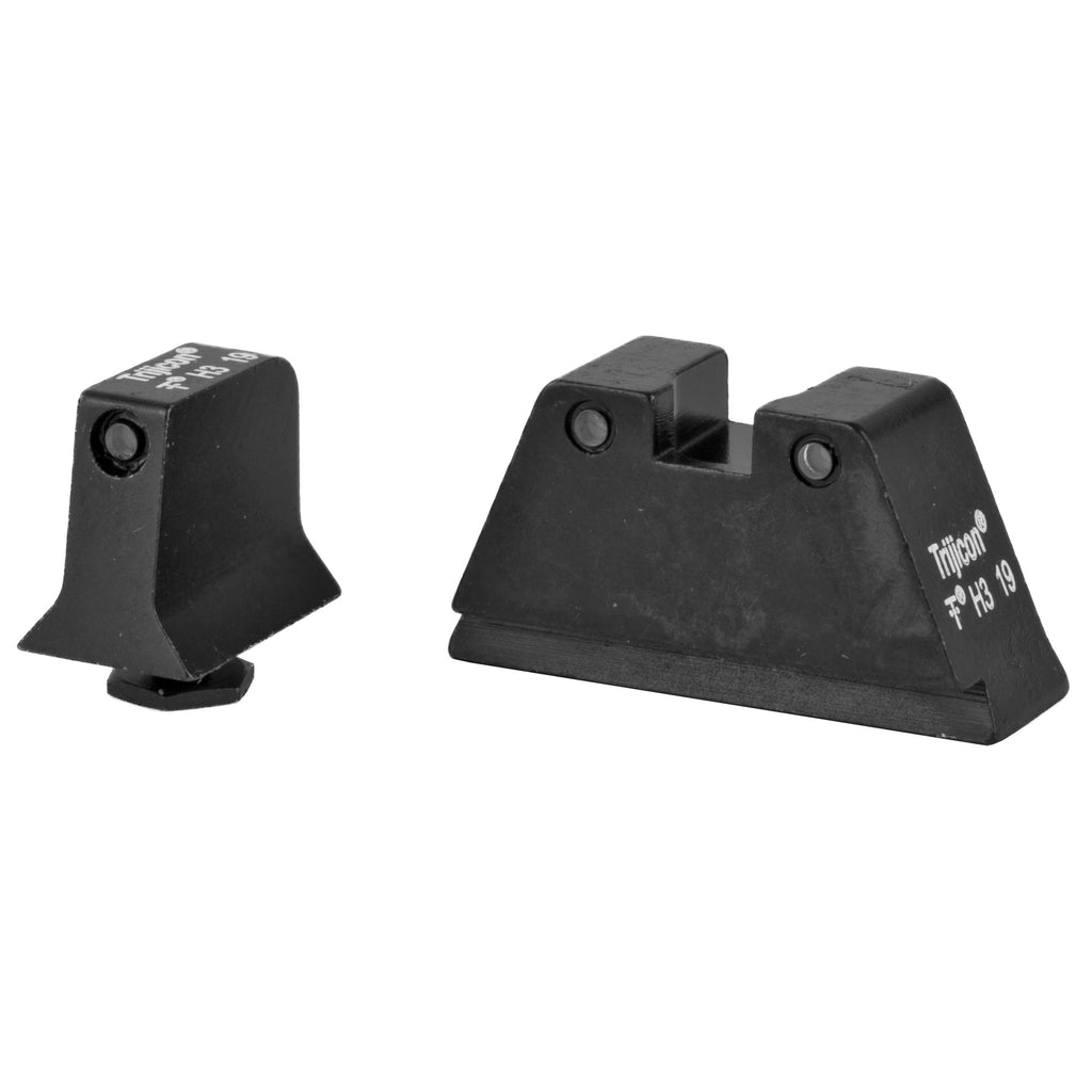 Trijicon Suppressor/Optic Height Night Sights for Glock 9mm - TRL201-C-600661